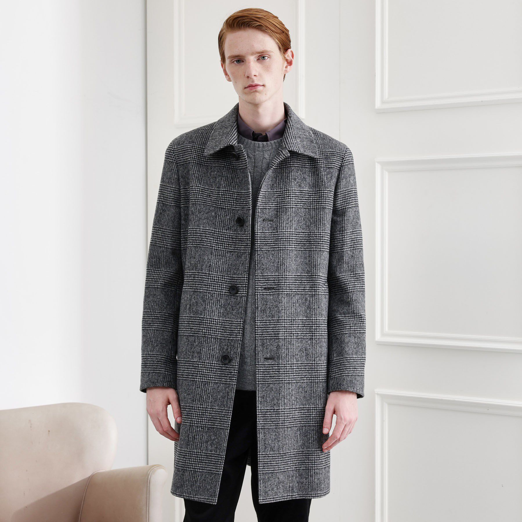 TAKEO KIKUCHI「【LIMITED】ウール混ステンカラーコート」|ステンカラーコート|