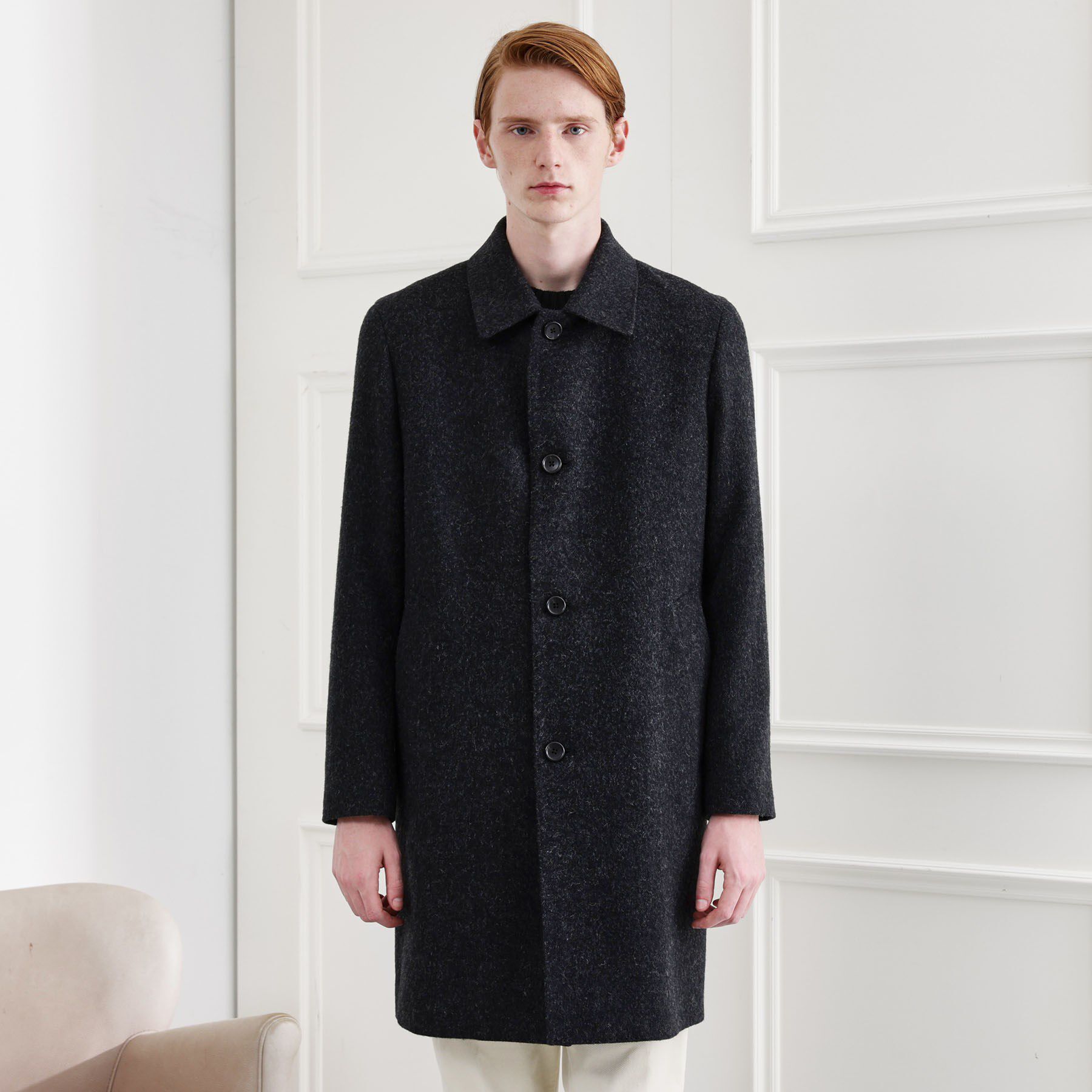 TAKEO KIKUCHI「【LIMITED】ウール混ステンカラーコート」|ステンカラーコート|