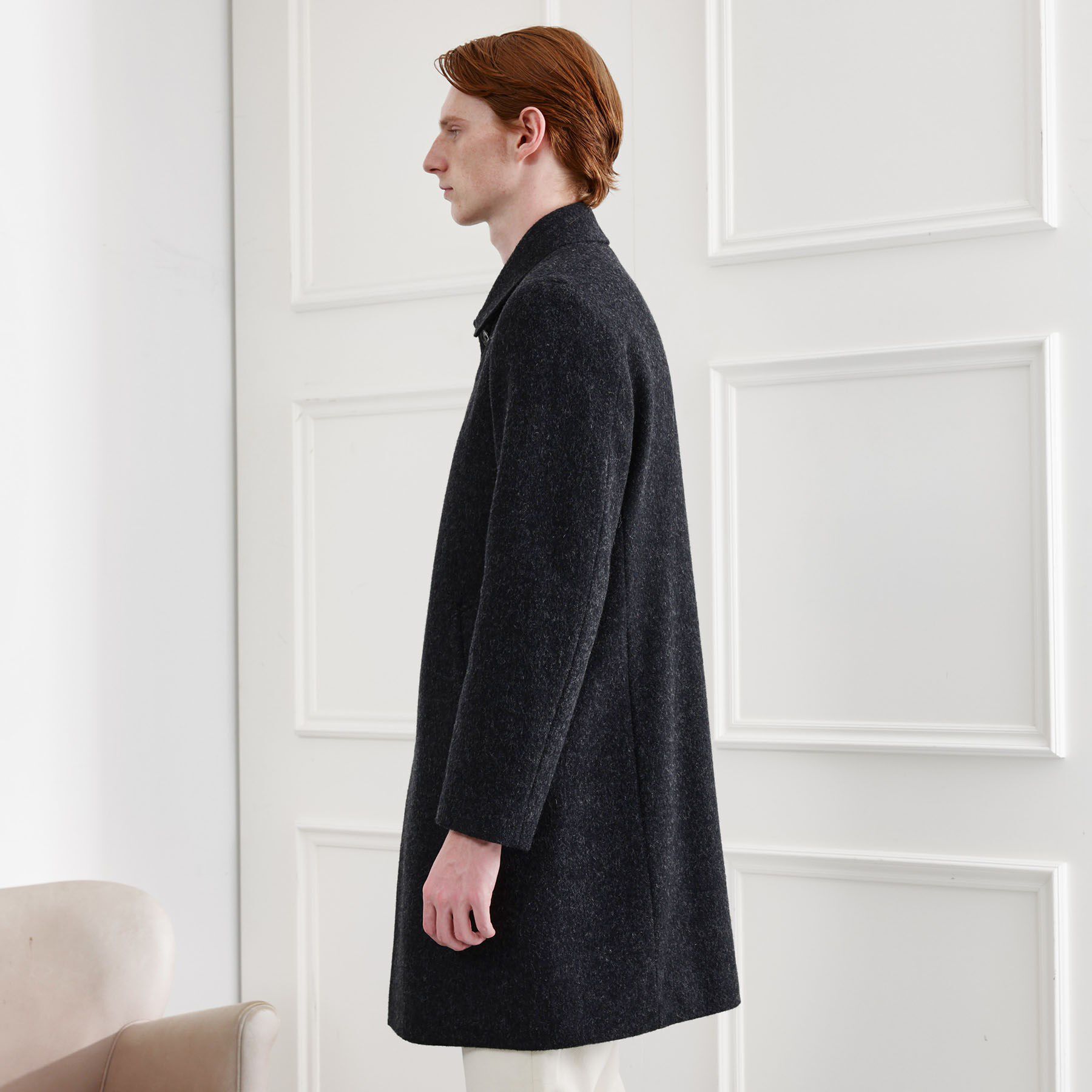 TAKEO KIKUCHI「【LIMITED】ウール混ステンカラーコート」|ステンカラーコート|