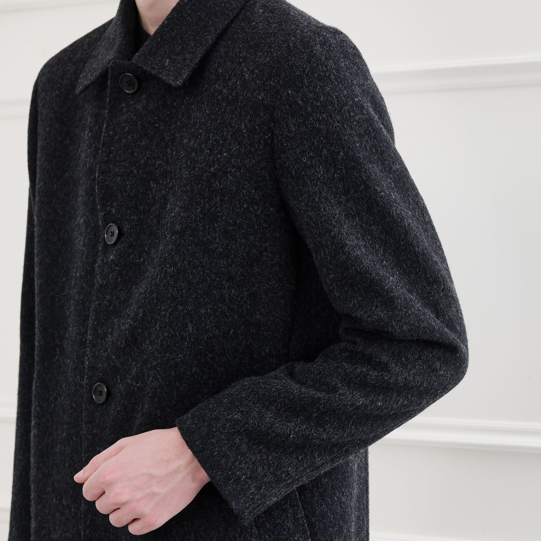 TAKEO KIKUCHI「【LIMITED】ウール混ステンカラーコート」|ステンカラーコート|