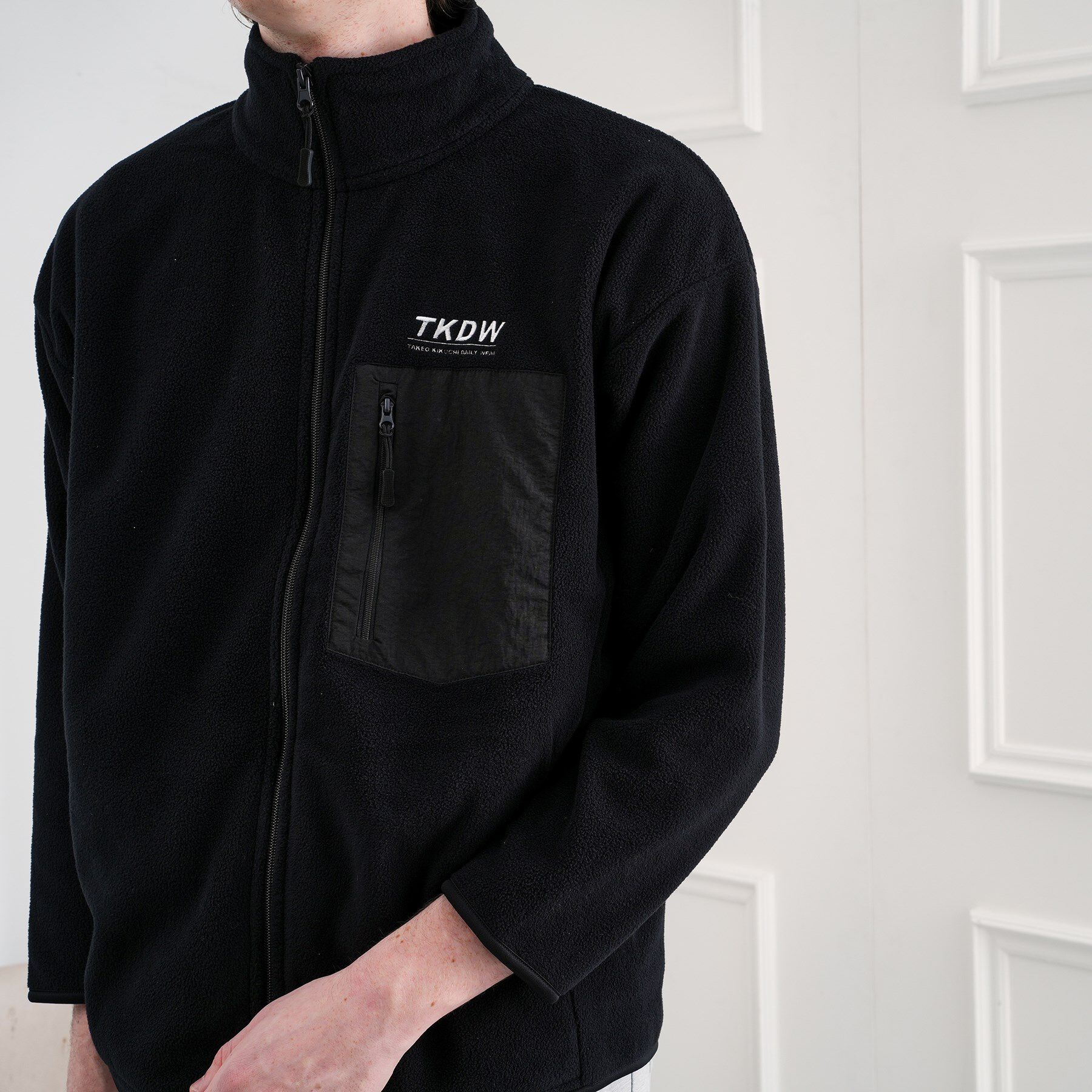 TAKEO KIKUCHI「TKDWフリースジャケット」|ブルゾン・スタジャン|