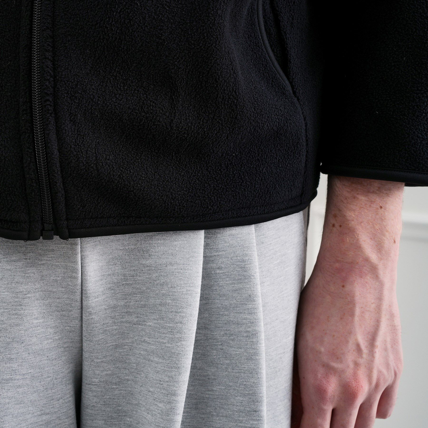 TAKEO KIKUCHI「TKDWフリースジャケット」|ブルゾン・スタジャン|