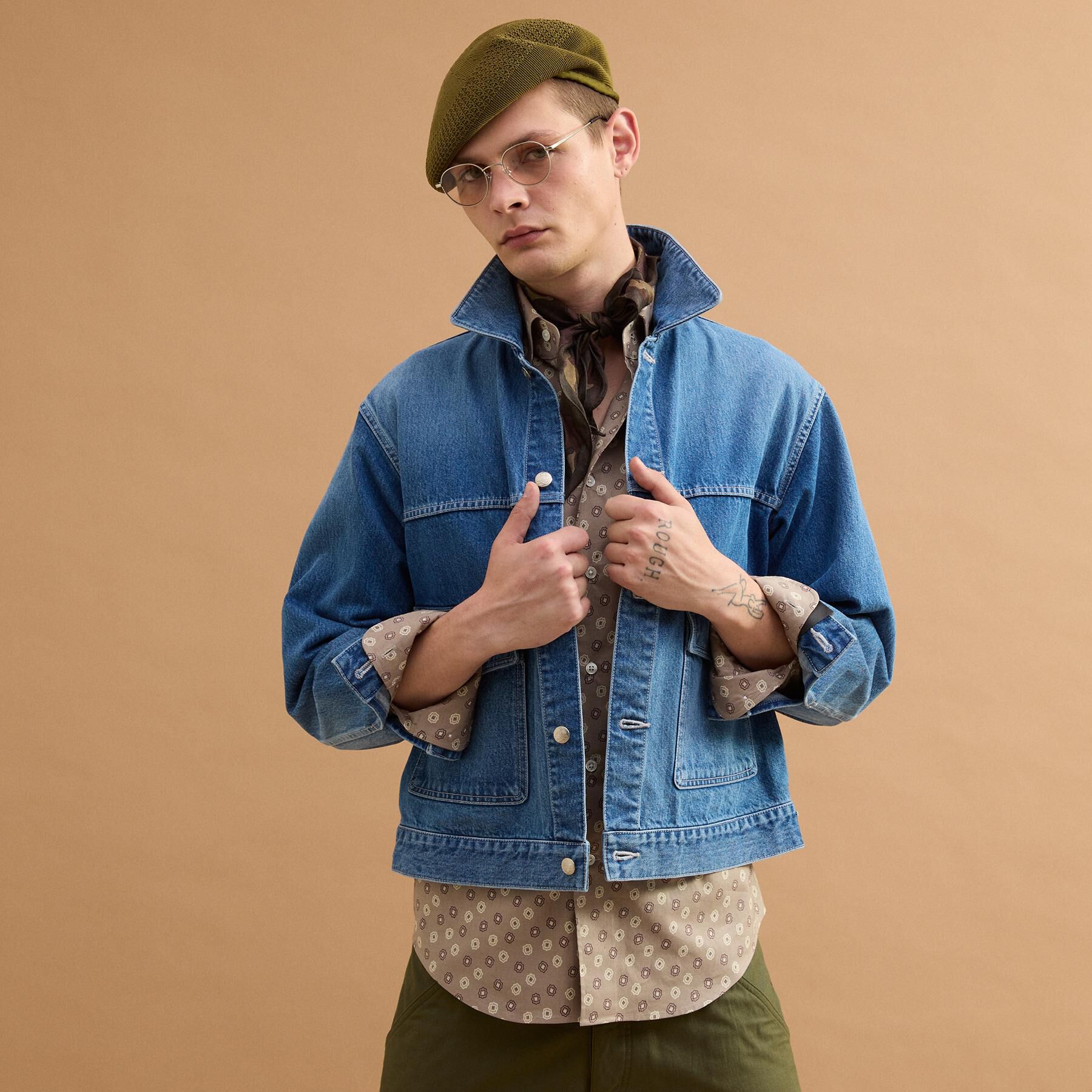 40CARATS&525「コットンデニムGジャン」|デニムジャケット|