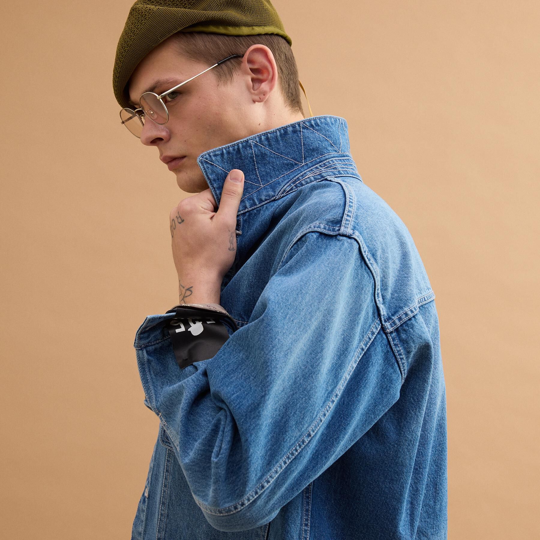 40CARATS&525「コットンデニムGジャン」|デニムジャケット|