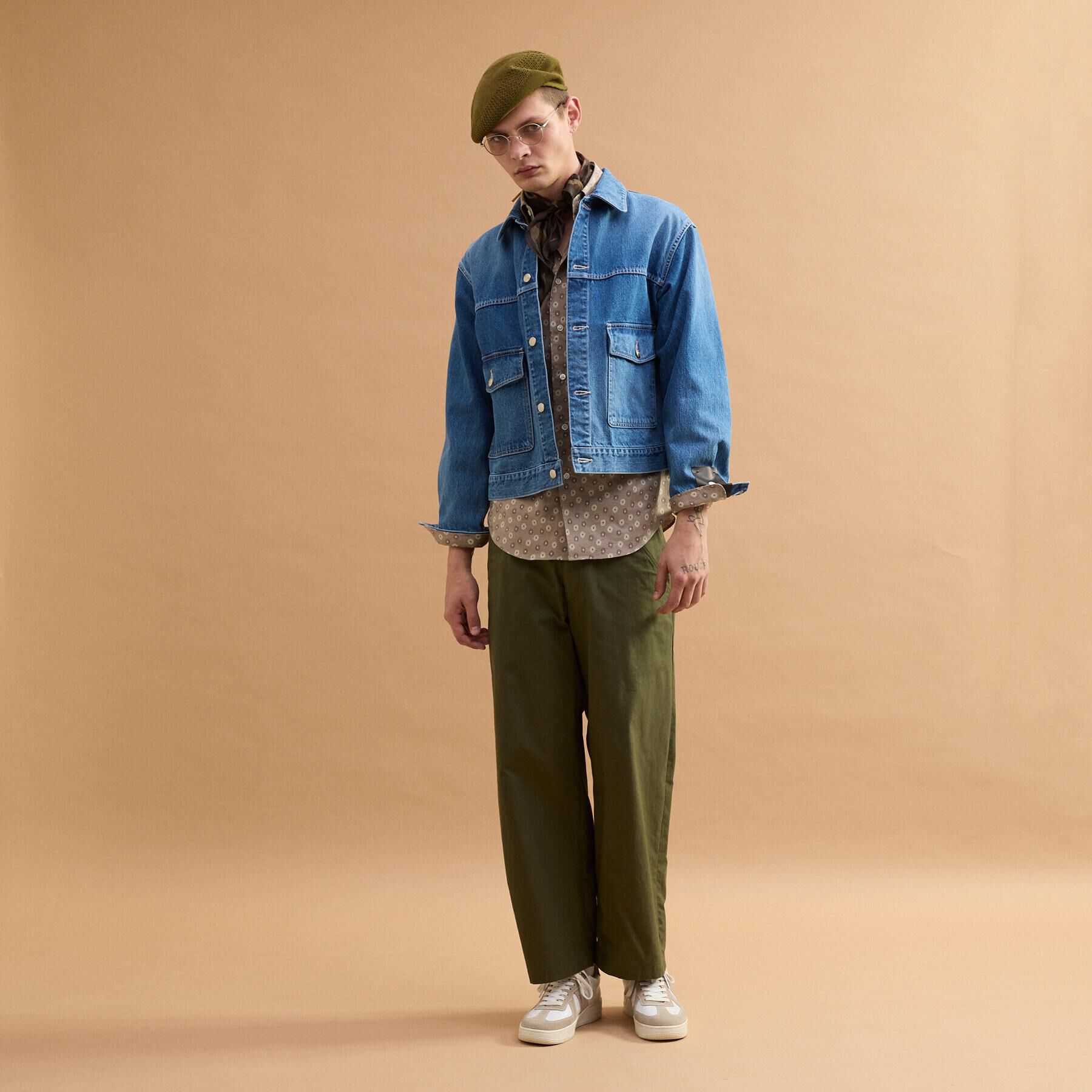 40CARATS&525「コットンデニムGジャン」|デニムジャケット|