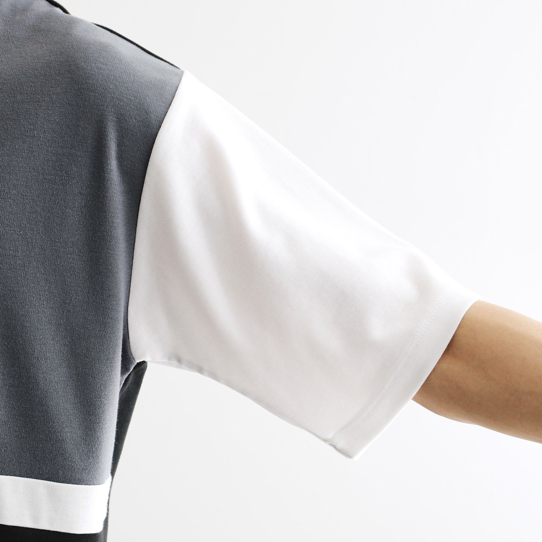 tk.TAKEO KIKUCHI「L字切替カットソー」|Tシャツ・カットソー|