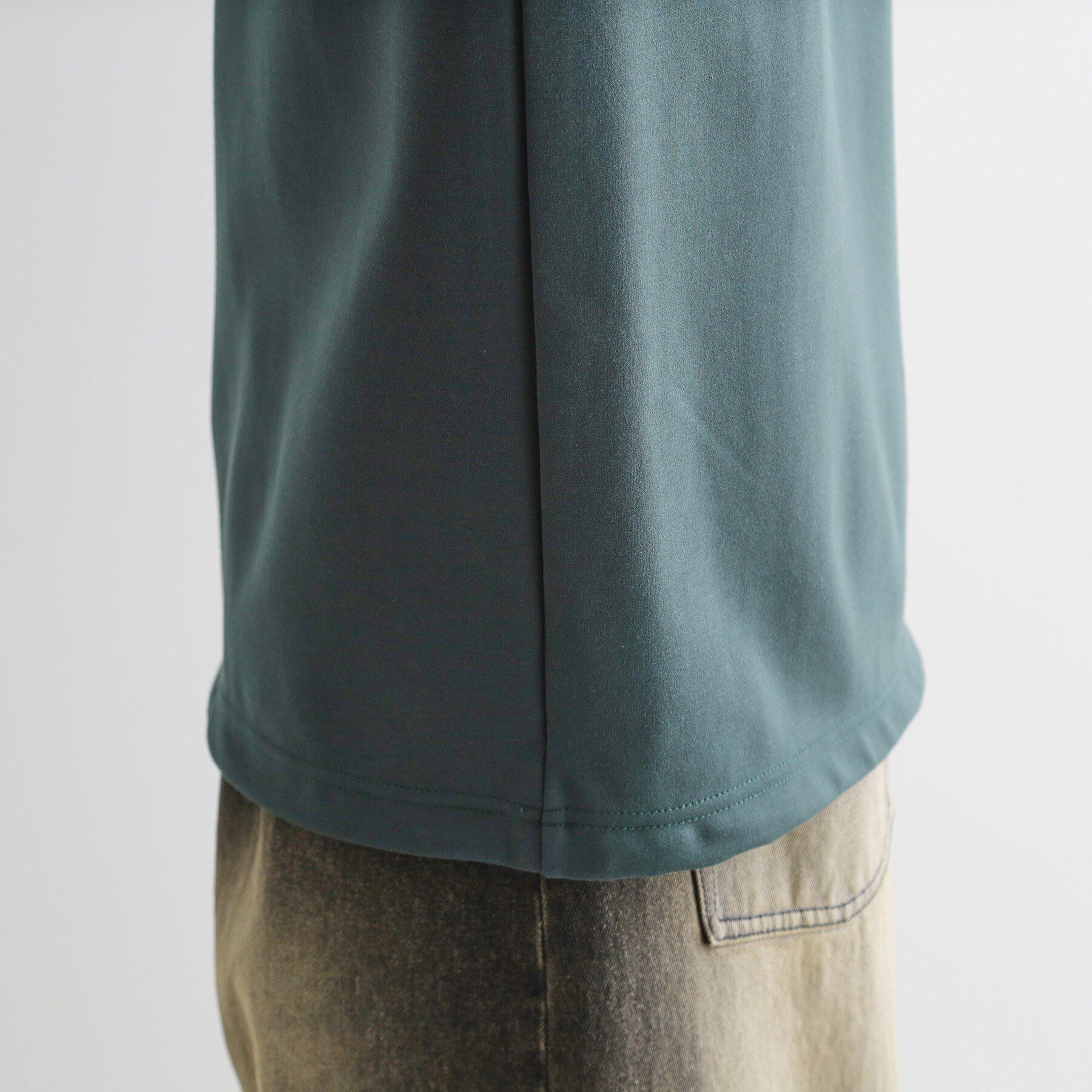 tk.TAKEO KIKUCHI「配色ハーフジップポロシャツ」|ポロシャツ|