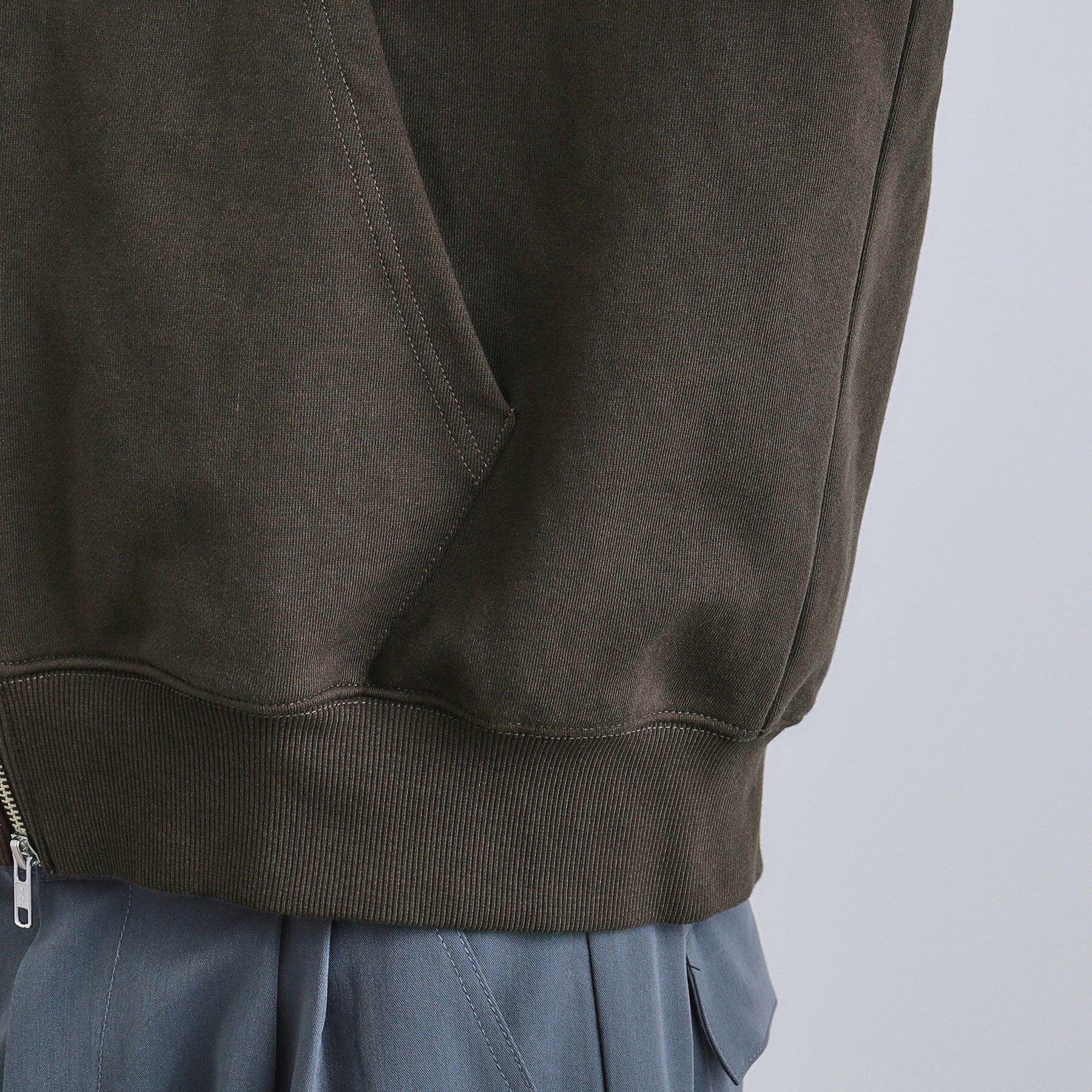 tk.TAKEO KIKUCHI「アームシャーリングジップパーカー」|パーカー|