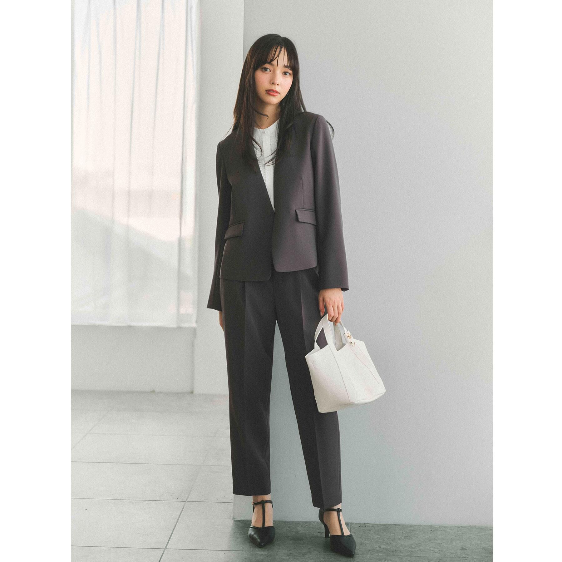 index「ストレッチテーパードパンツ/セットアップ対応【洗濯機OK/防シワ/イージーアイロン】」|その他|