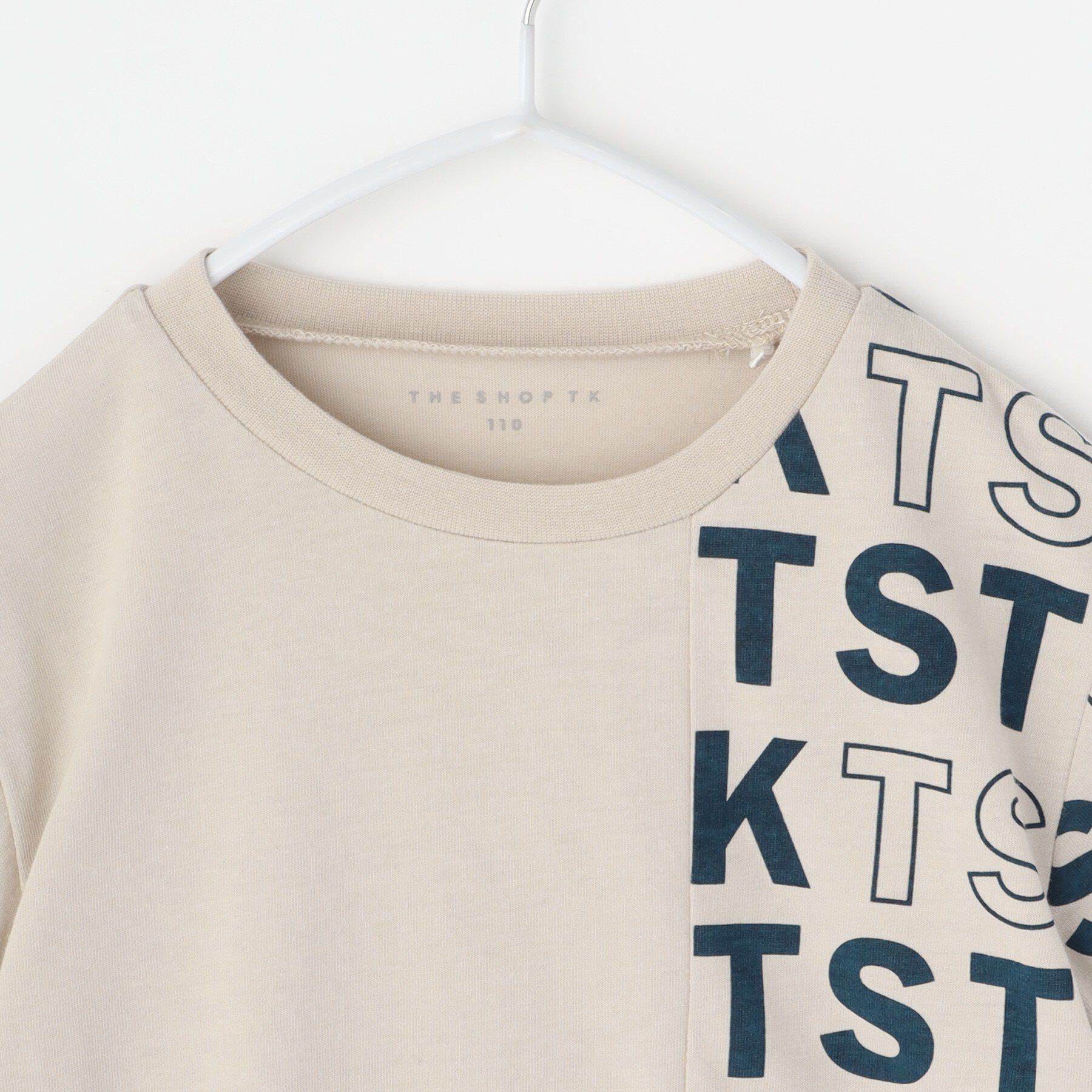 THE SHOP TK「【110－160】袖レイヤードTSTKtee」|Tシャツ・カットソー|