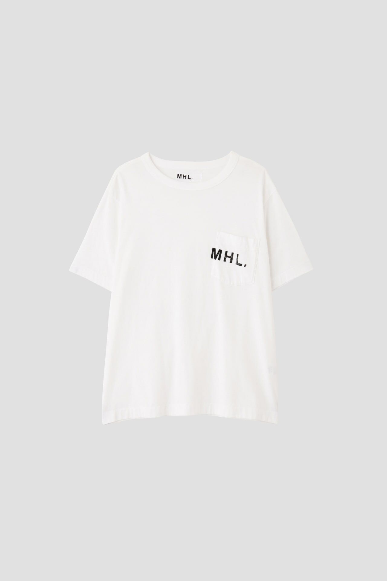 MHL.「PRINTED COTTON JERSEY」|Tシャツ・カットソー|