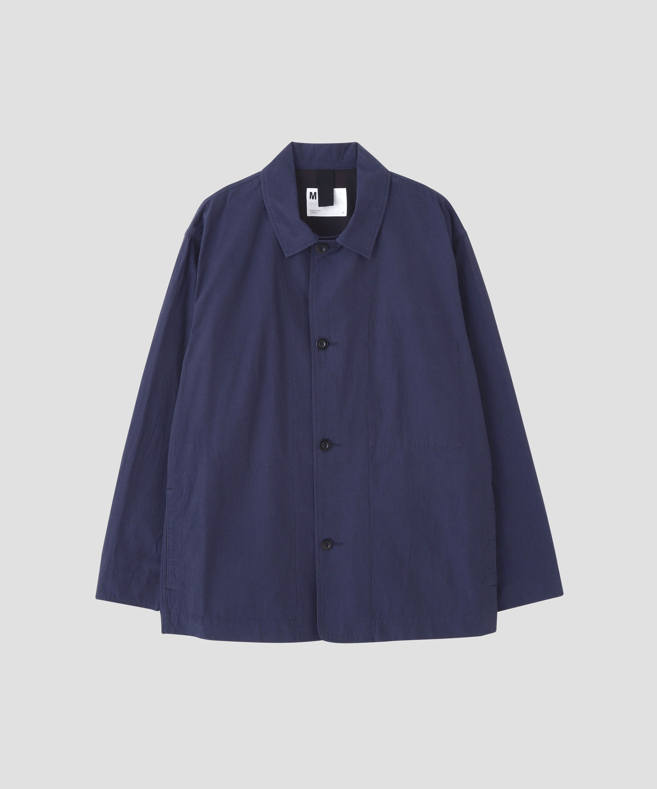 MHL.「CRISP COTTON CHAMBRAY BLOUSON」|ブルゾン・スタジャン|