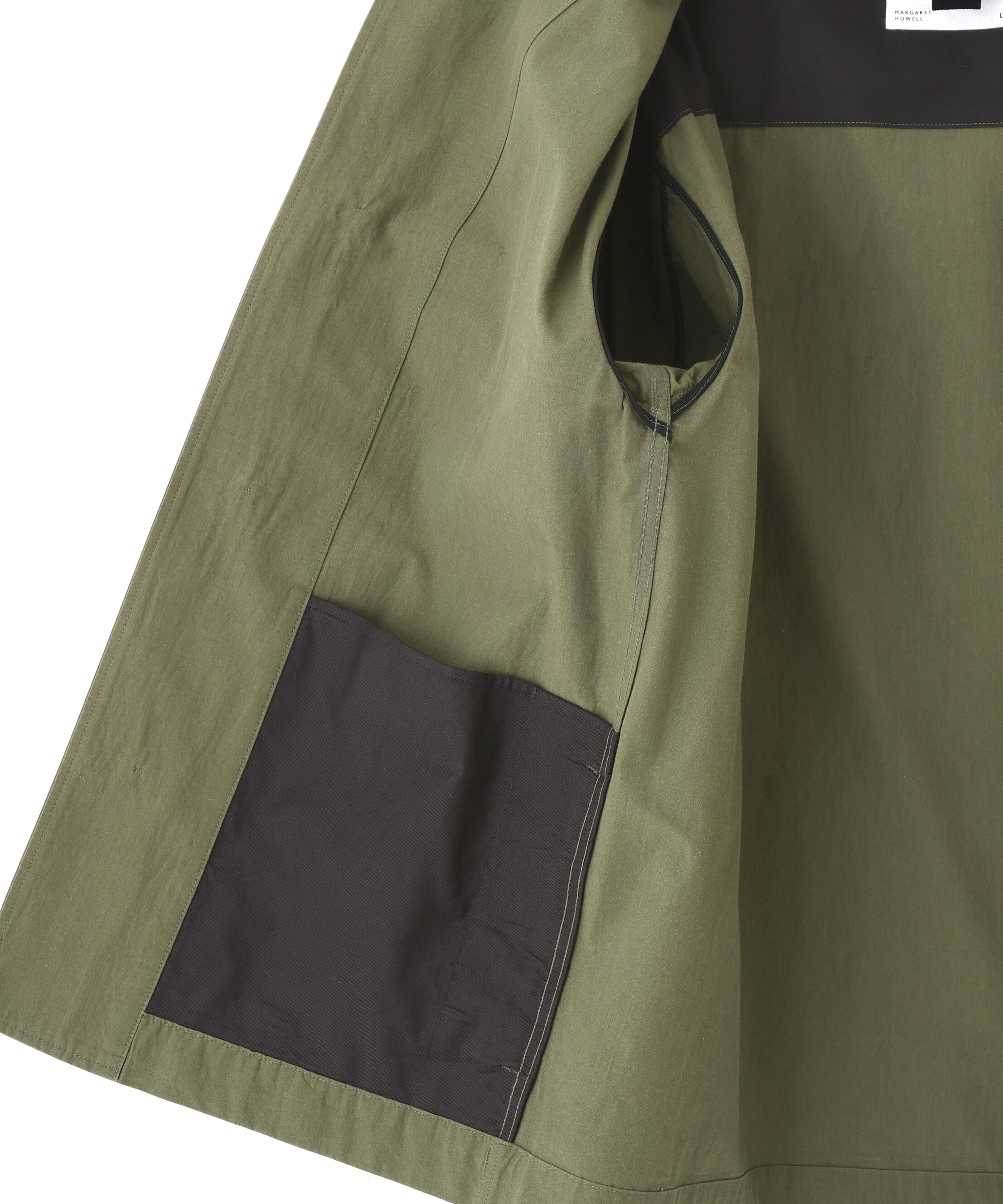 MHL.「CRISP COTTON CHAMBRAY BLOUSON」|ブルゾン・スタジャン|