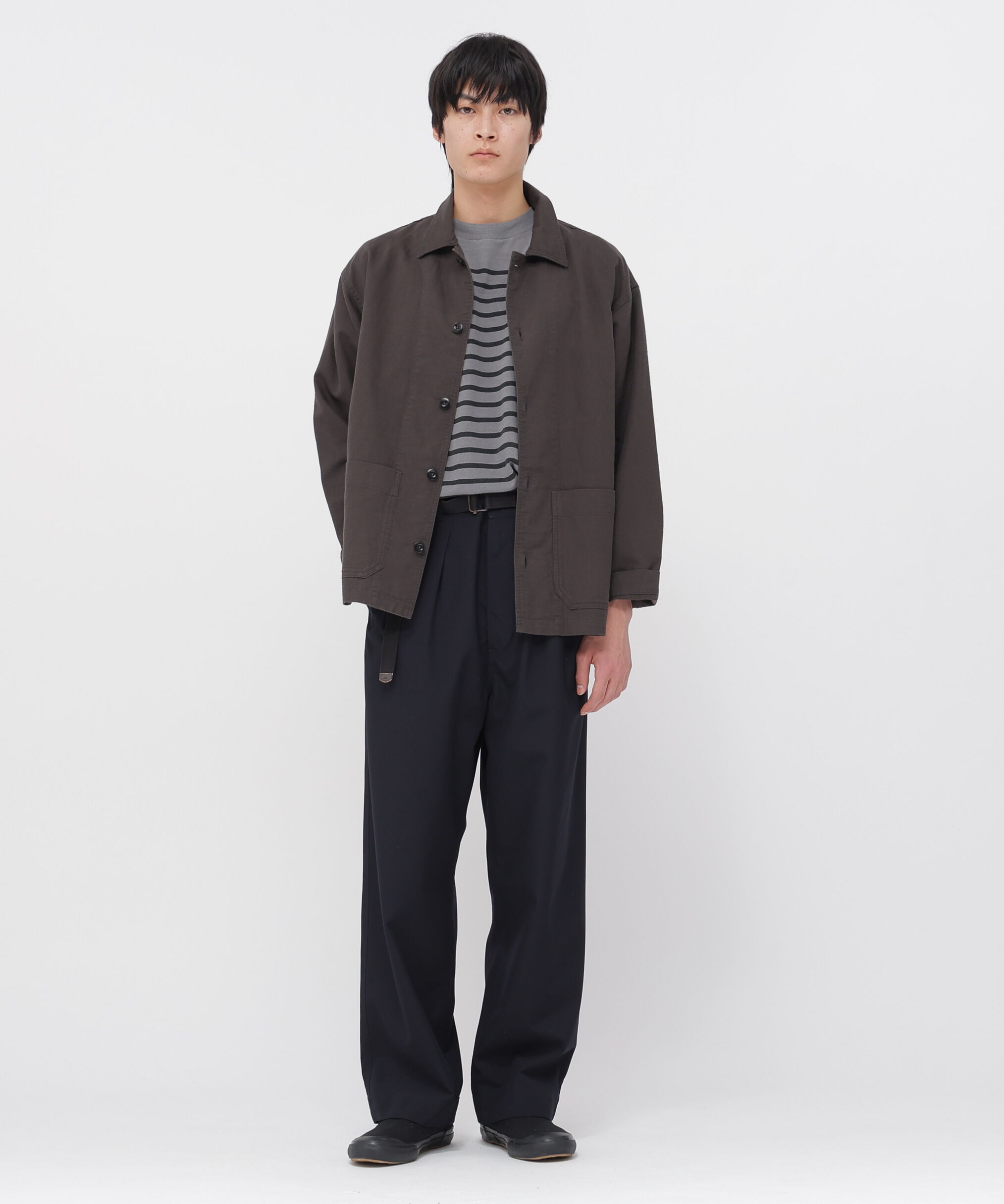 MHL.「COTTON HEMP OXFORD SHIRT」|シャツ・ブラウス|