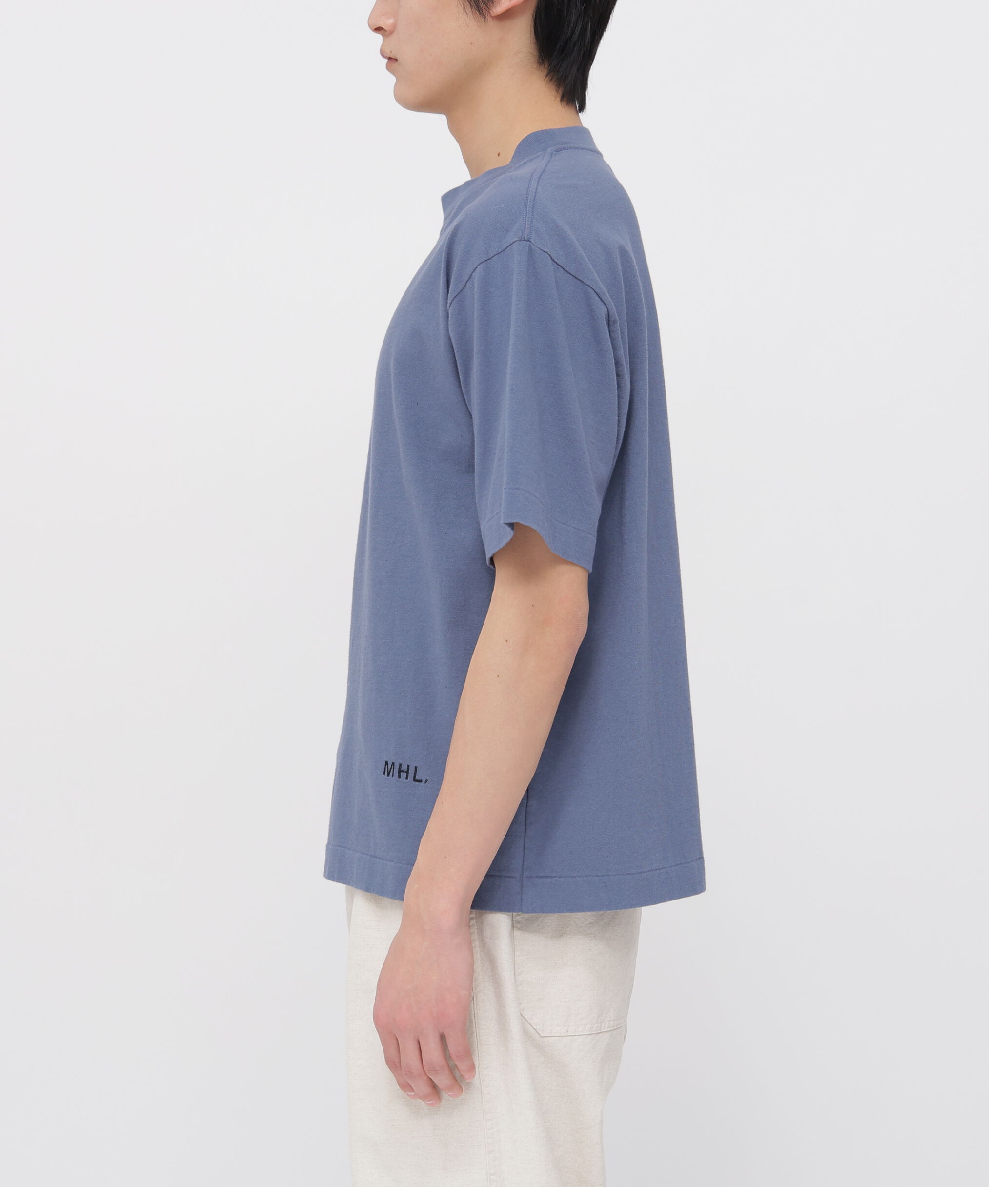 MHL.「UPCYCLED COTTON JERSEY TOP」|Tシャツ・カットソー|