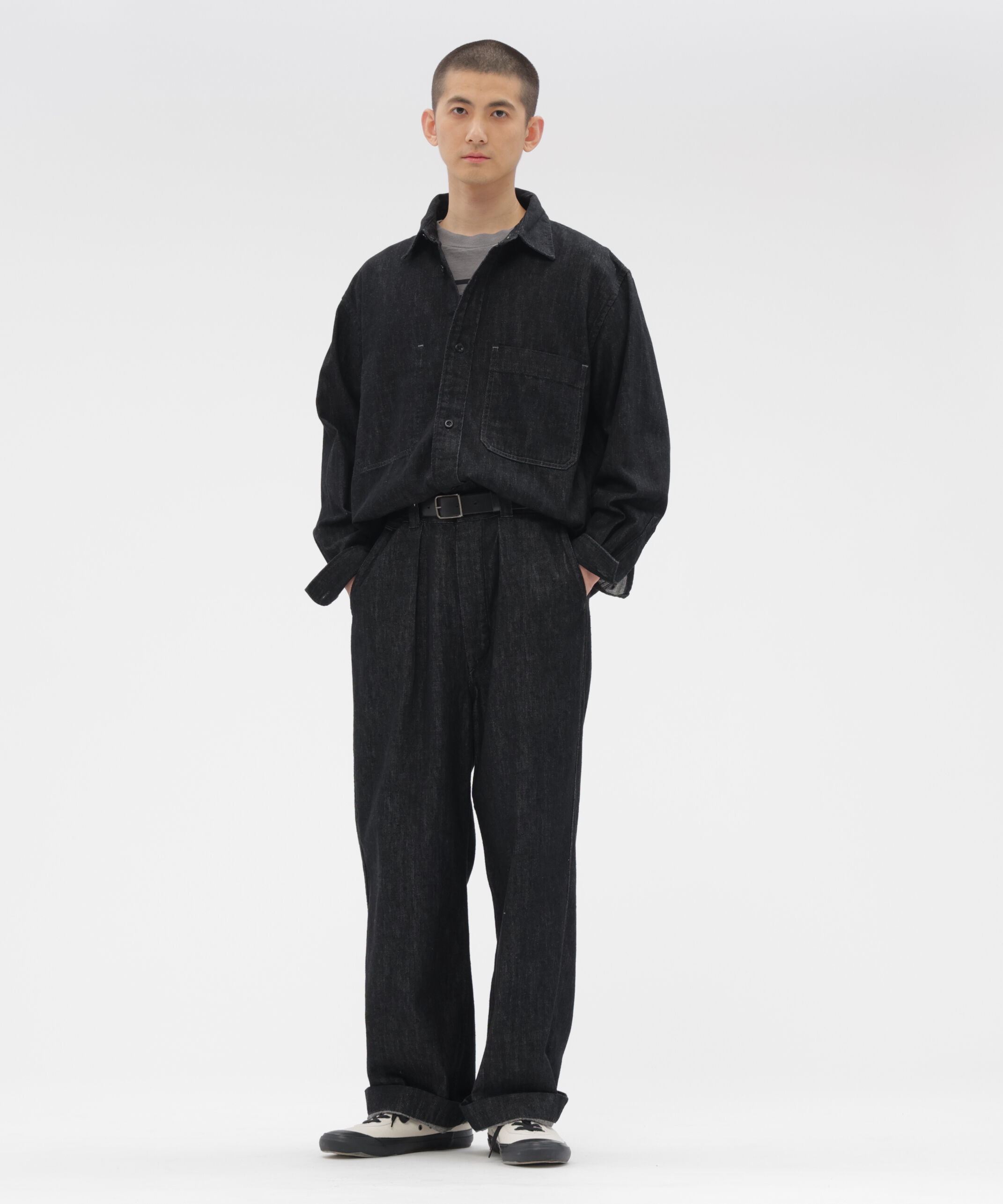 MHL.「BELGIAN LINEN COTTON JERSEY TOP」|Tシャツ・カットソー|