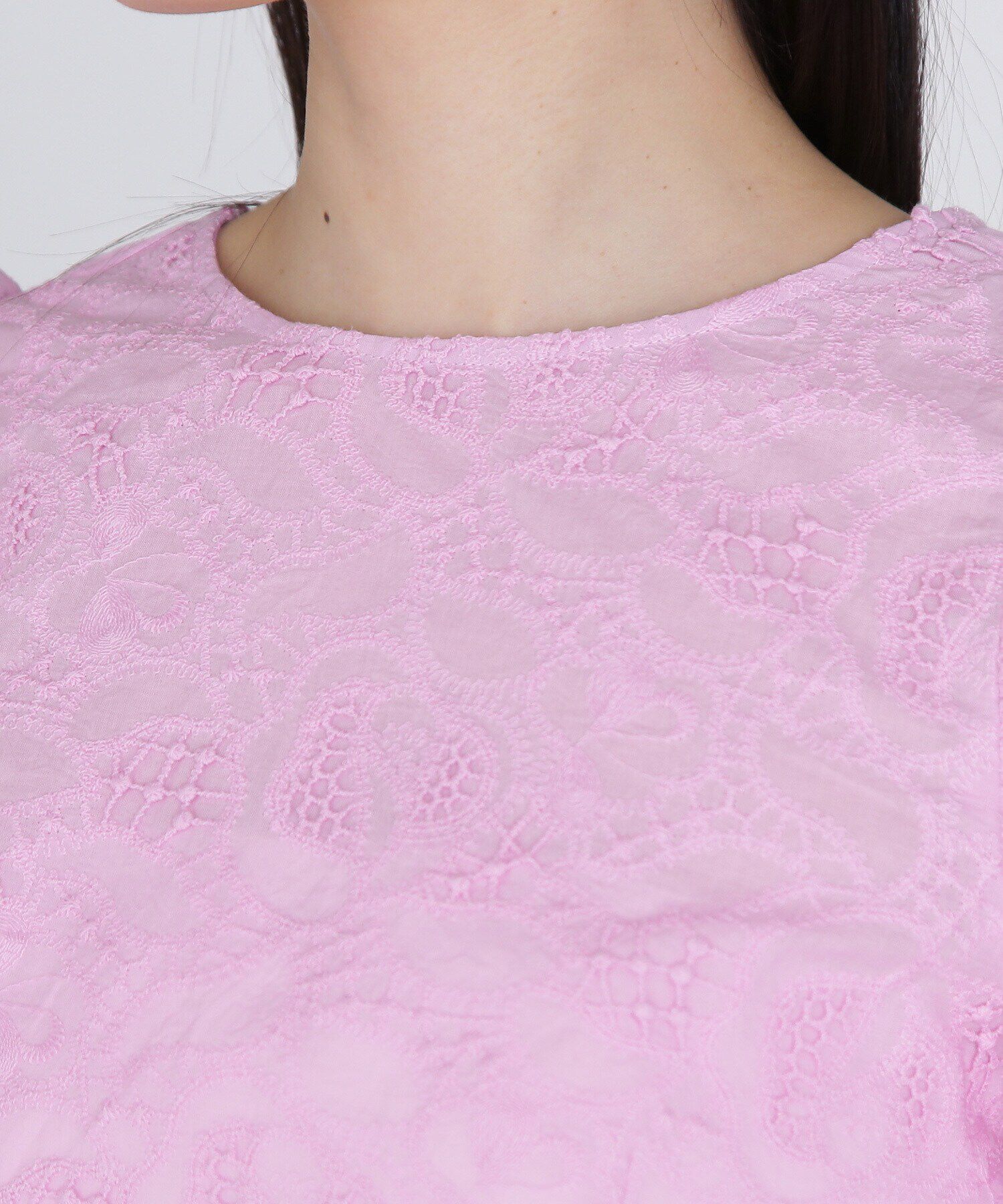  「バックシャンレースアップブラウス」|シャツ・ブラウス|