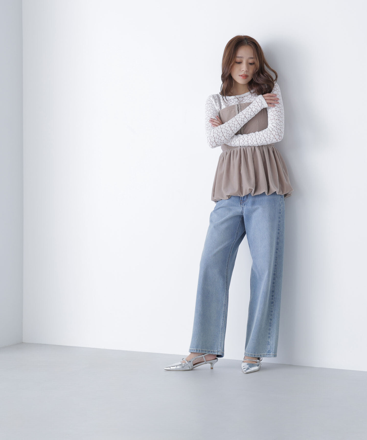  「ベルベットキャミビスチェ」|シャツ・ブラウス|