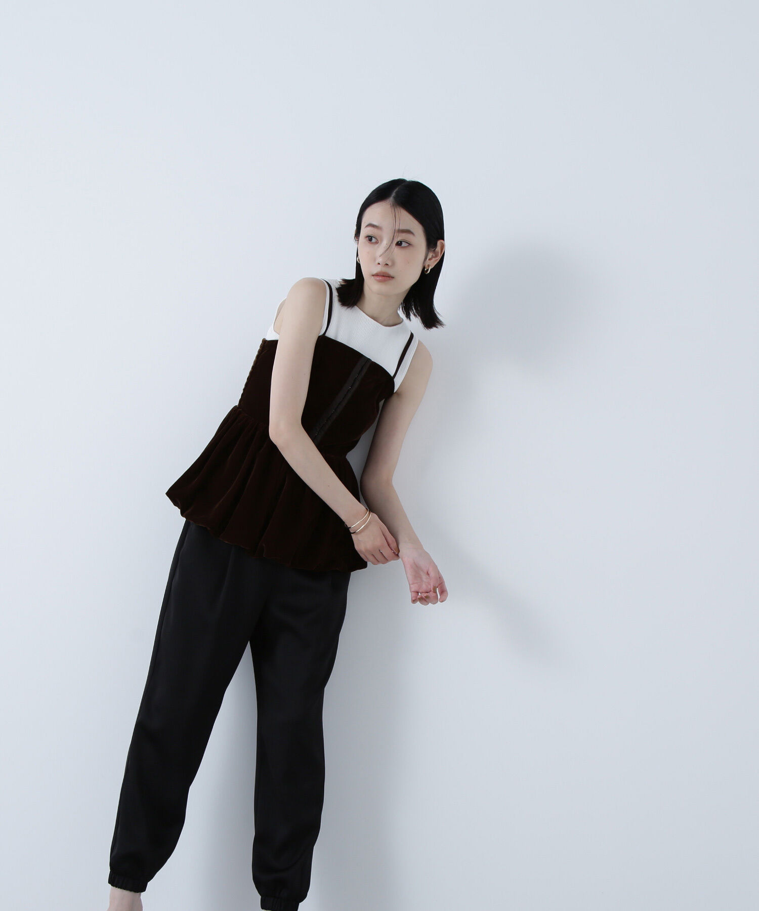  「ベルベットキャミビスチェ」|シャツ・ブラウス|