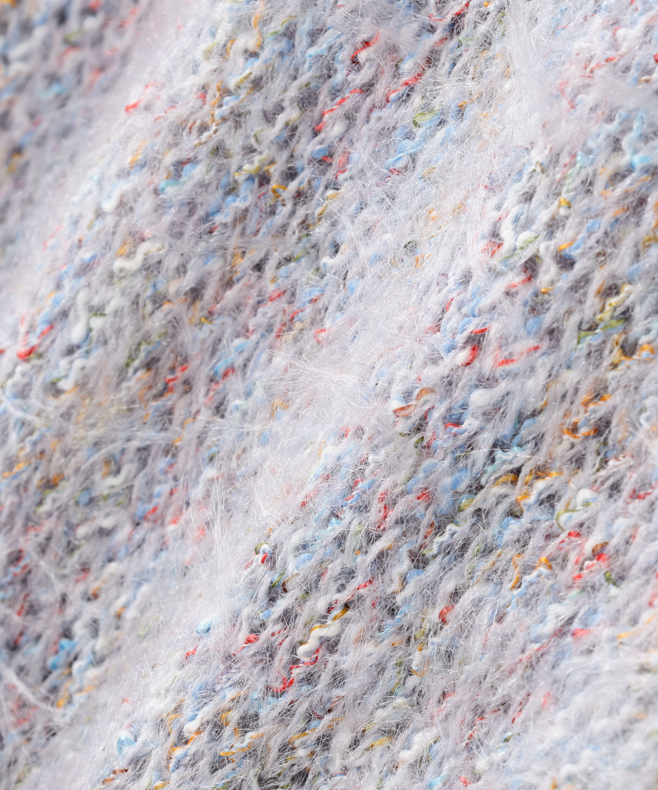  「ミックスカラーヘアリーニット」|ニット・セーター|