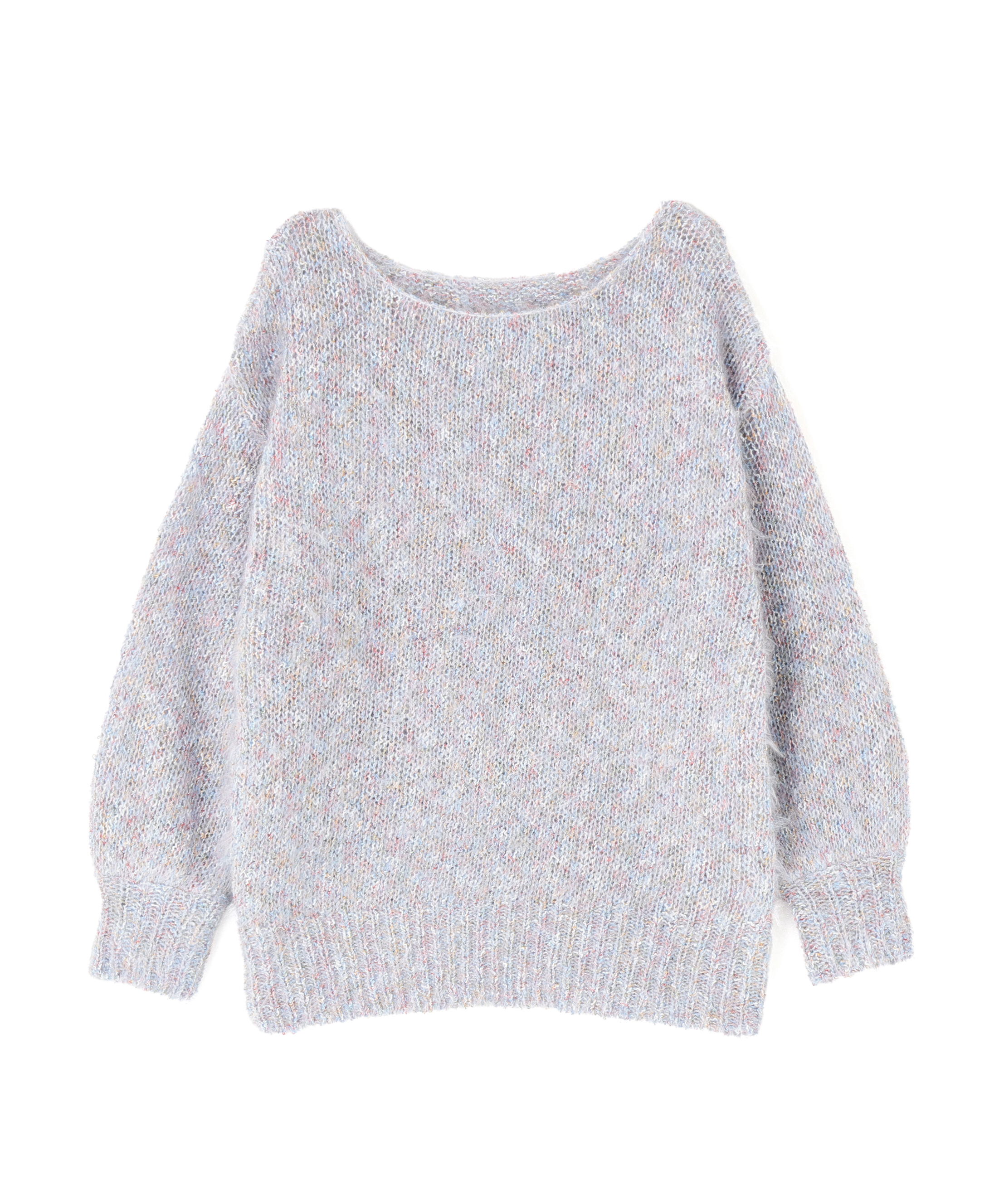  「ミックスカラーヘアリーニット」|ニット・セーター|