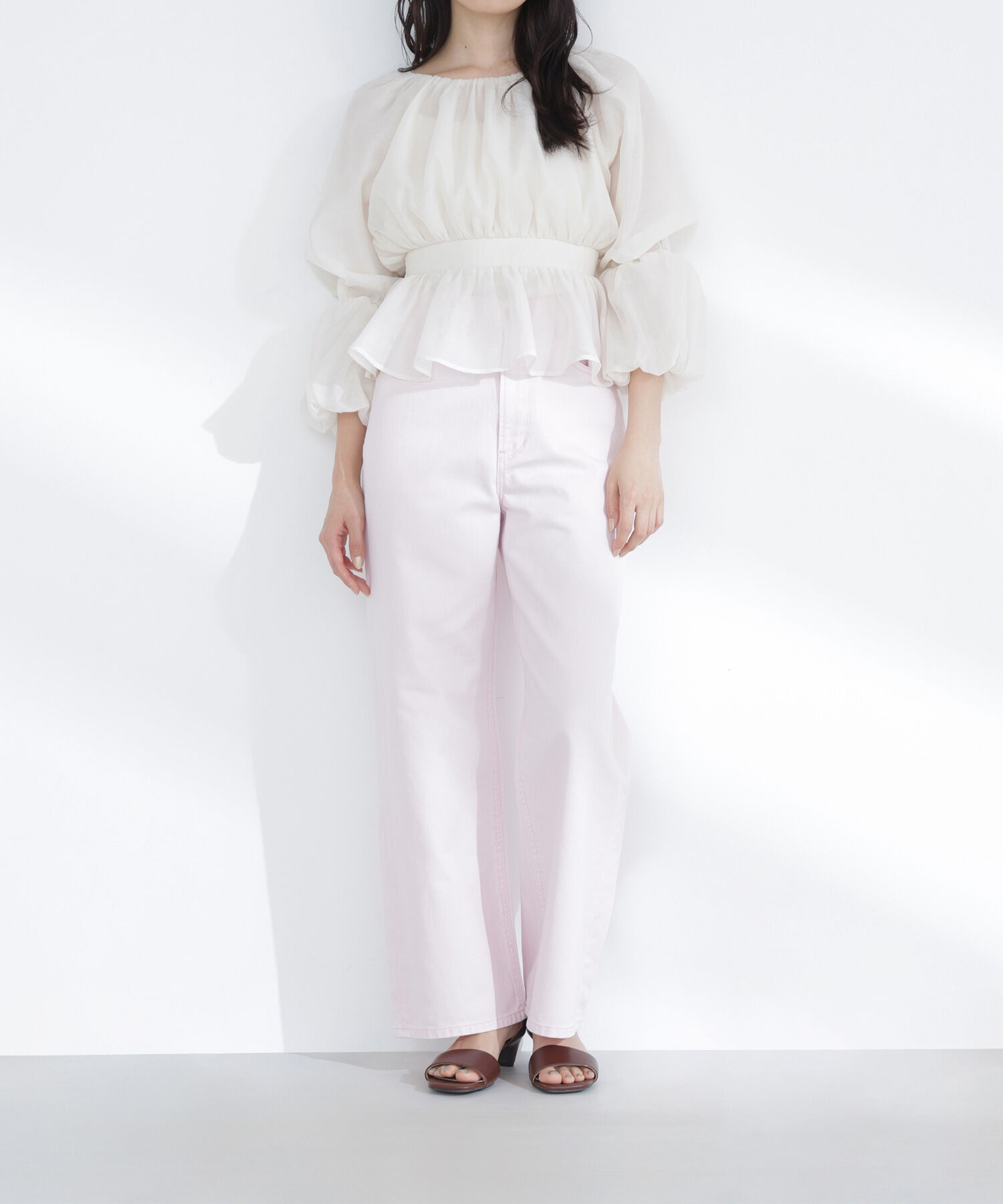  「ワイドストレートデニムパンツ」|その他|