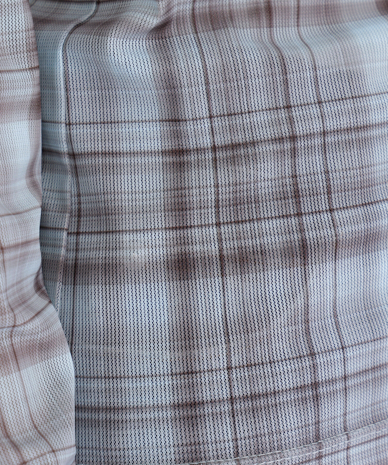  「シアーチェックオフショルトップス」|Tシャツ・カットソー|