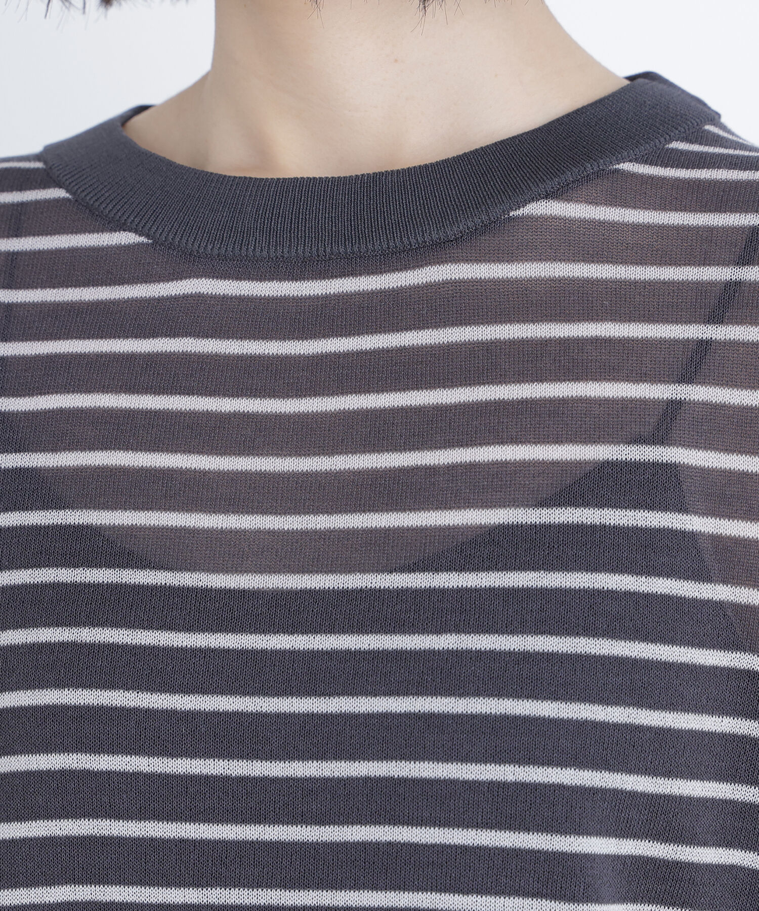  「〈N.〉シアーボクシーニット」|ニット・セーター|