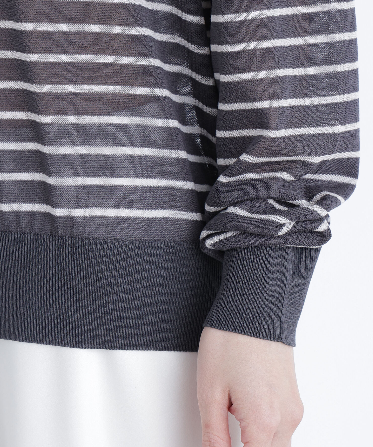  「〈N.〉シアーボクシーニット」|ニット・セーター|