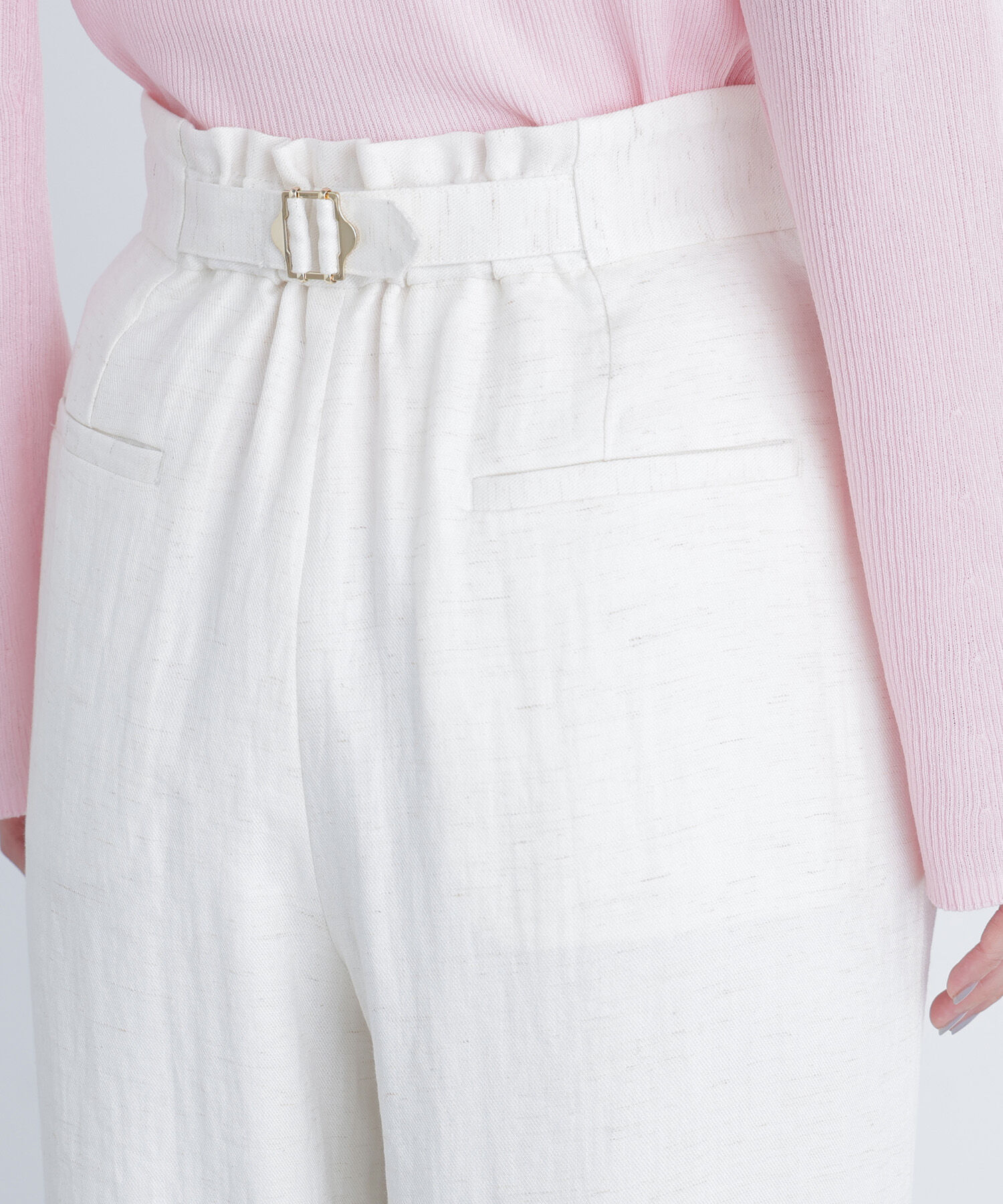  「〈N.〉シンチバックワイドパンツ」|その他|