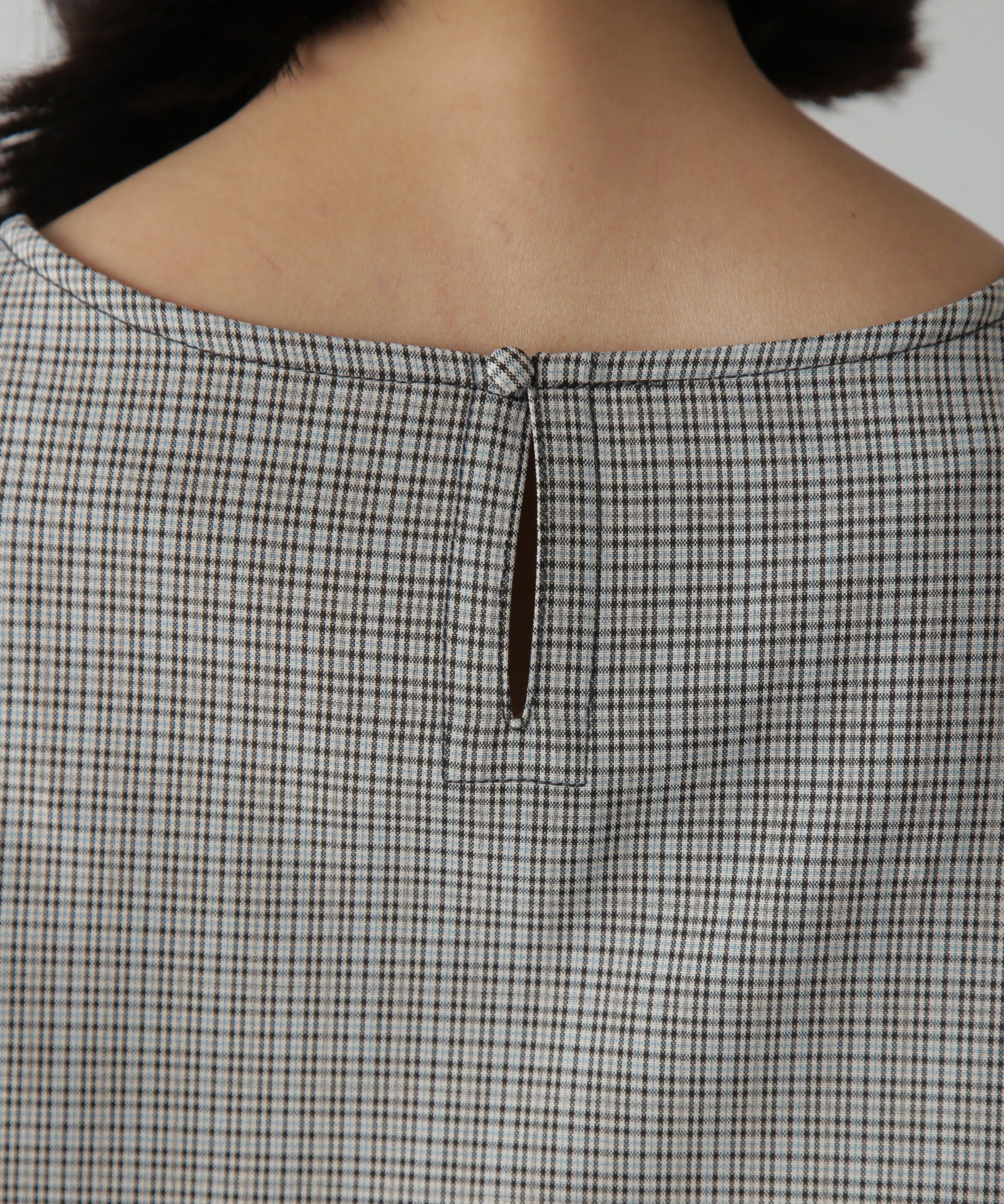  「スクエアネックボリュームスリーブ長袖ブラウス」|シャツ・ブラウス|