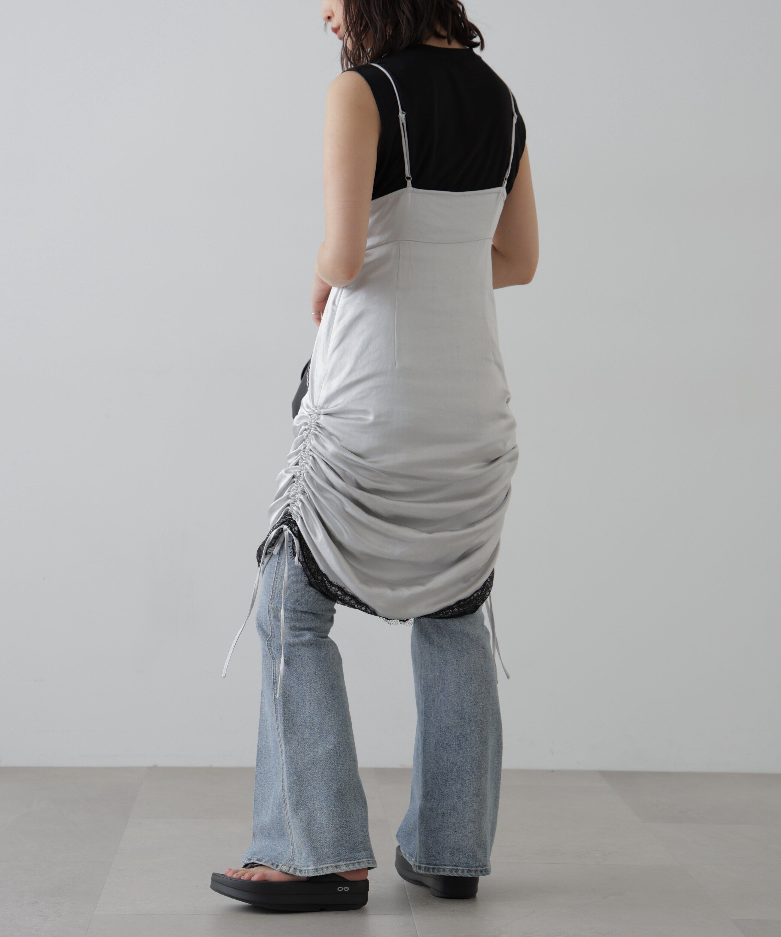  「サイドスリットタンクトップ」|Tシャツ・カットソー|