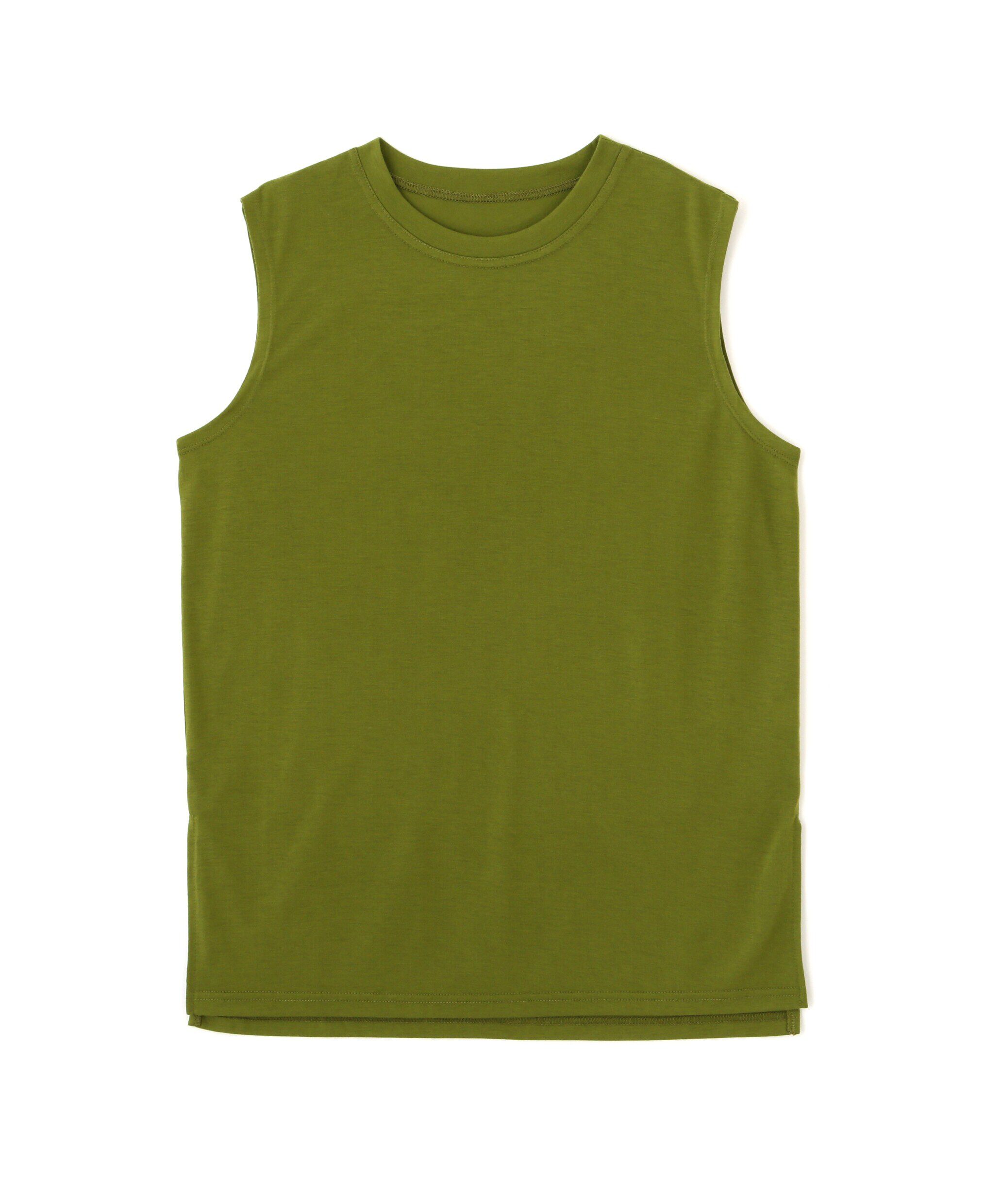  「サイドスリットタンクトップ」|Tシャツ・カットソー|