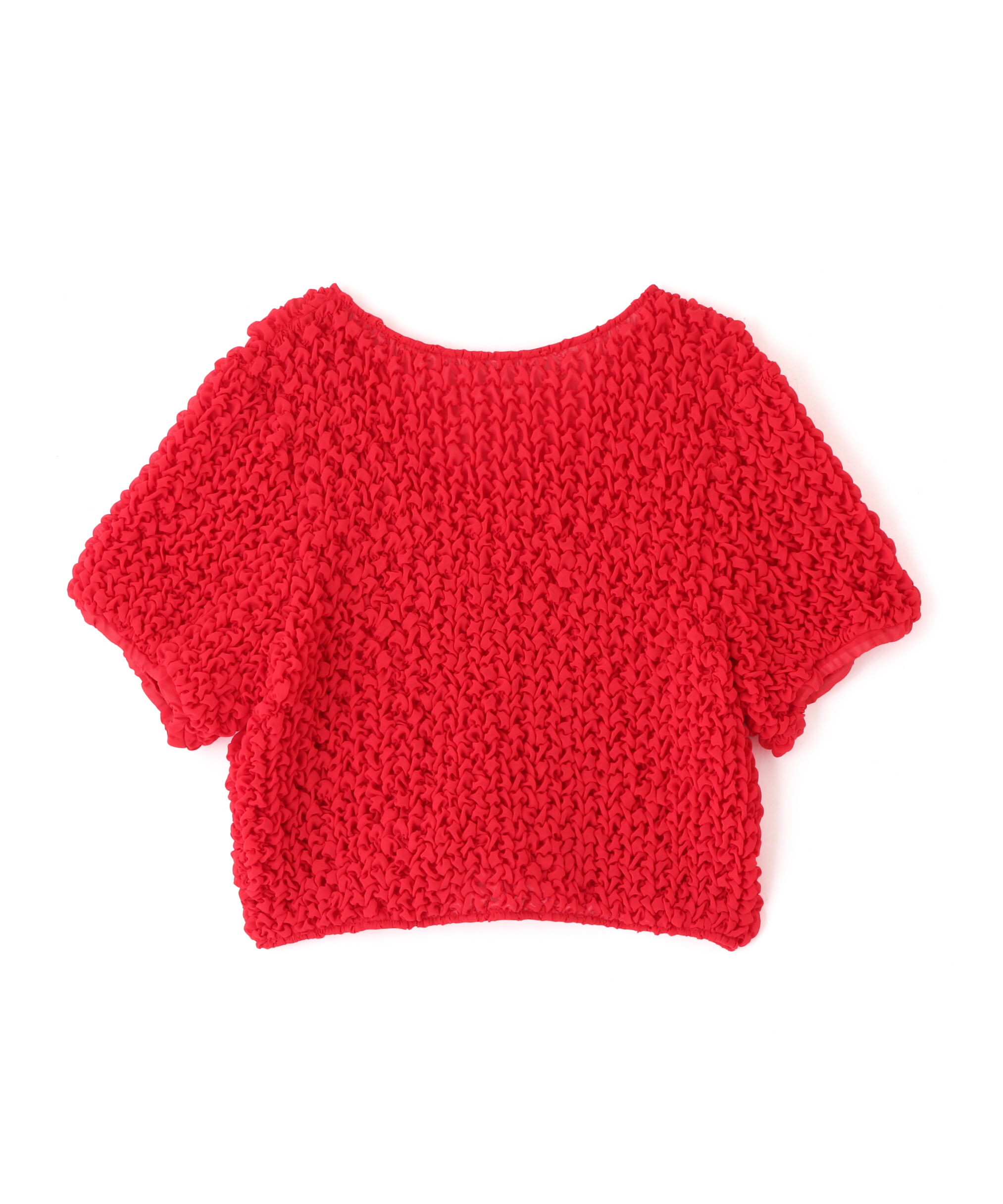  「前後2wayポコポコクロップドブラウス」|シャツ・ブラウス|