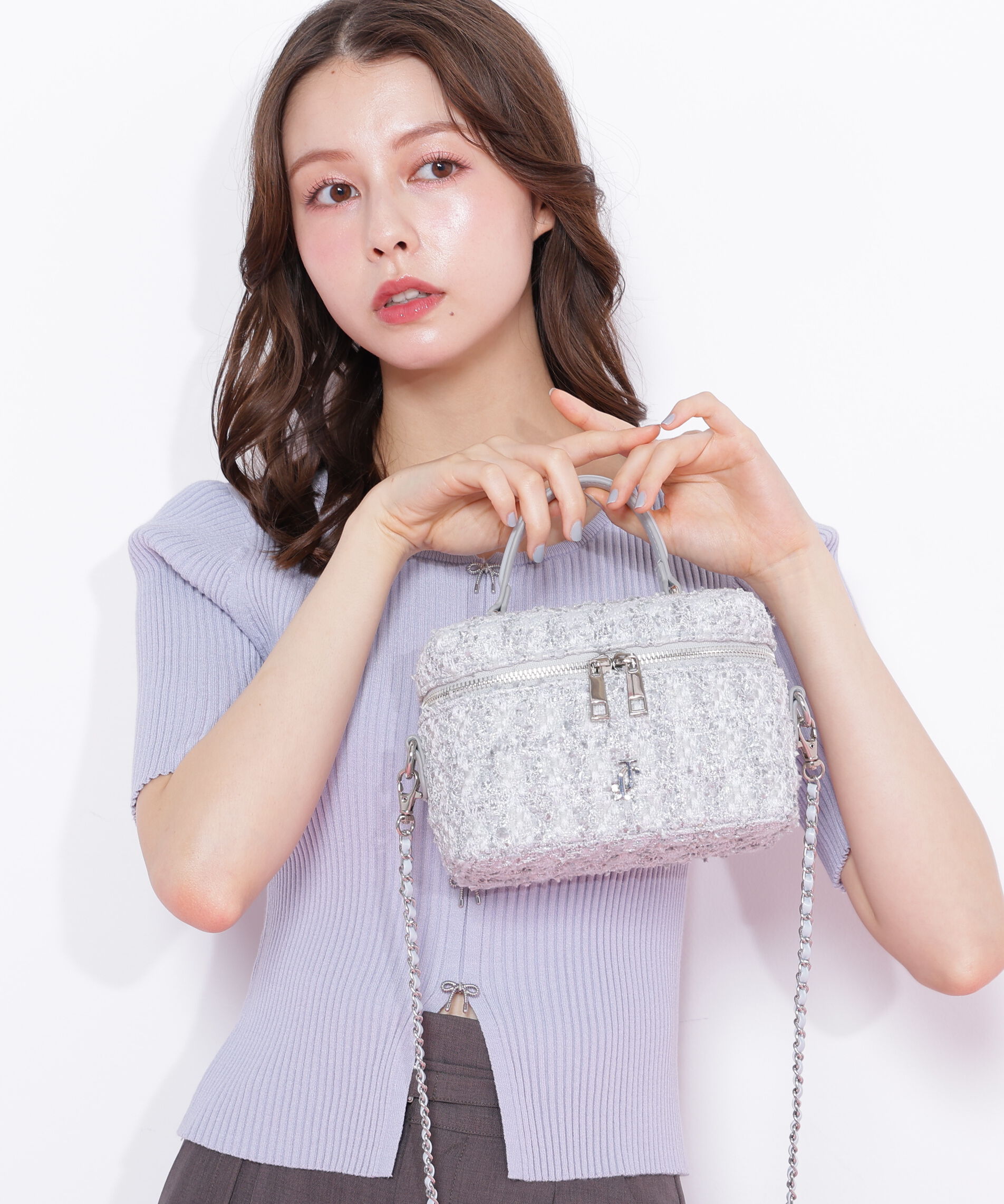  「ツイードキルティングバニティ」|その他|