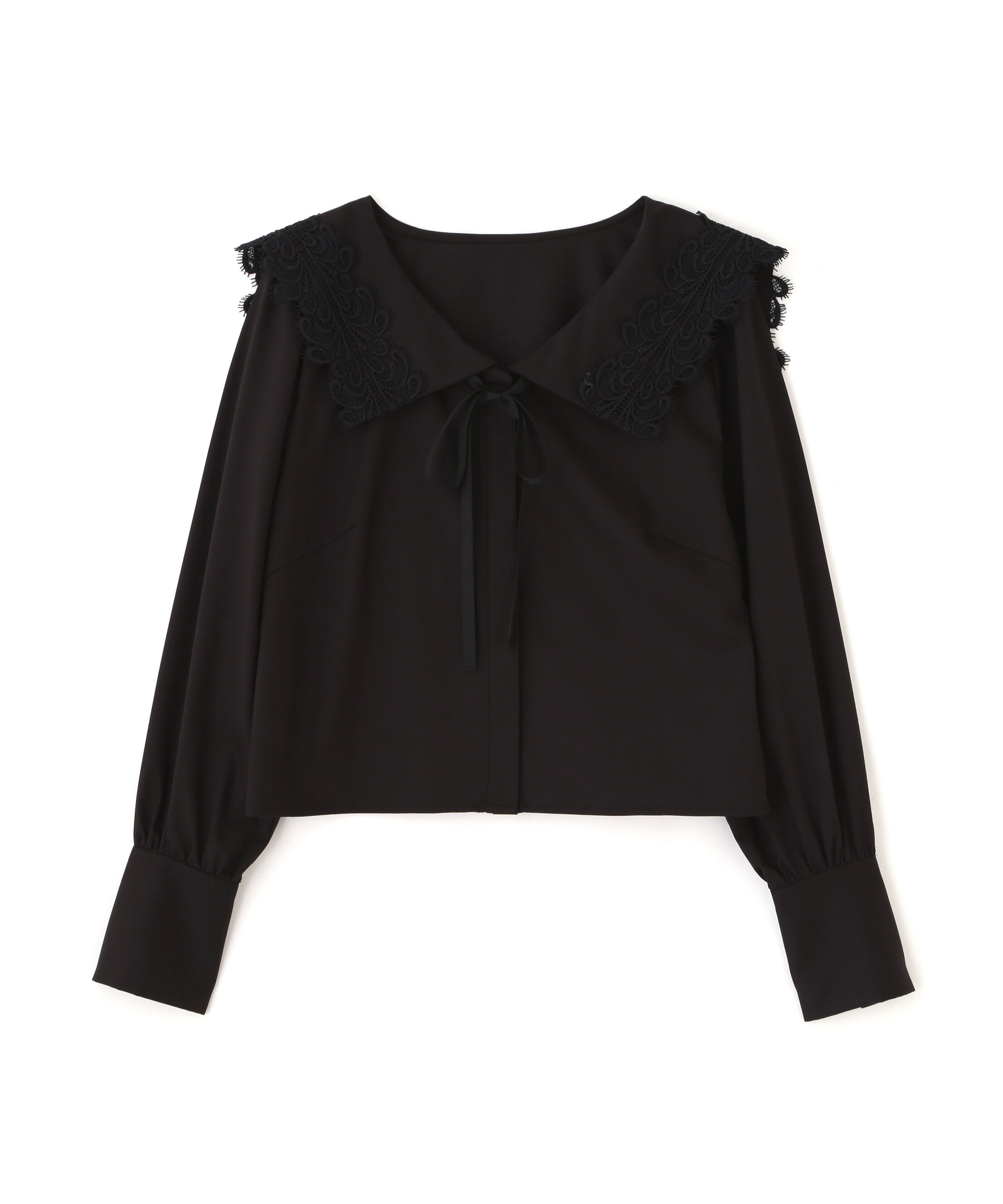  「レースセーラーカラーブラウス」|シャツ・ブラウス|