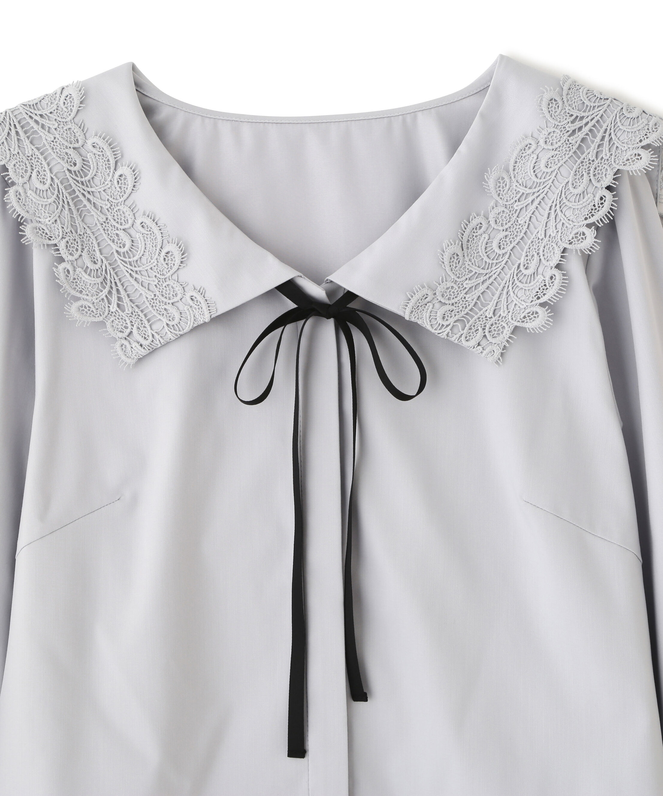  「レースセーラーカラーブラウス」|シャツ・ブラウス|