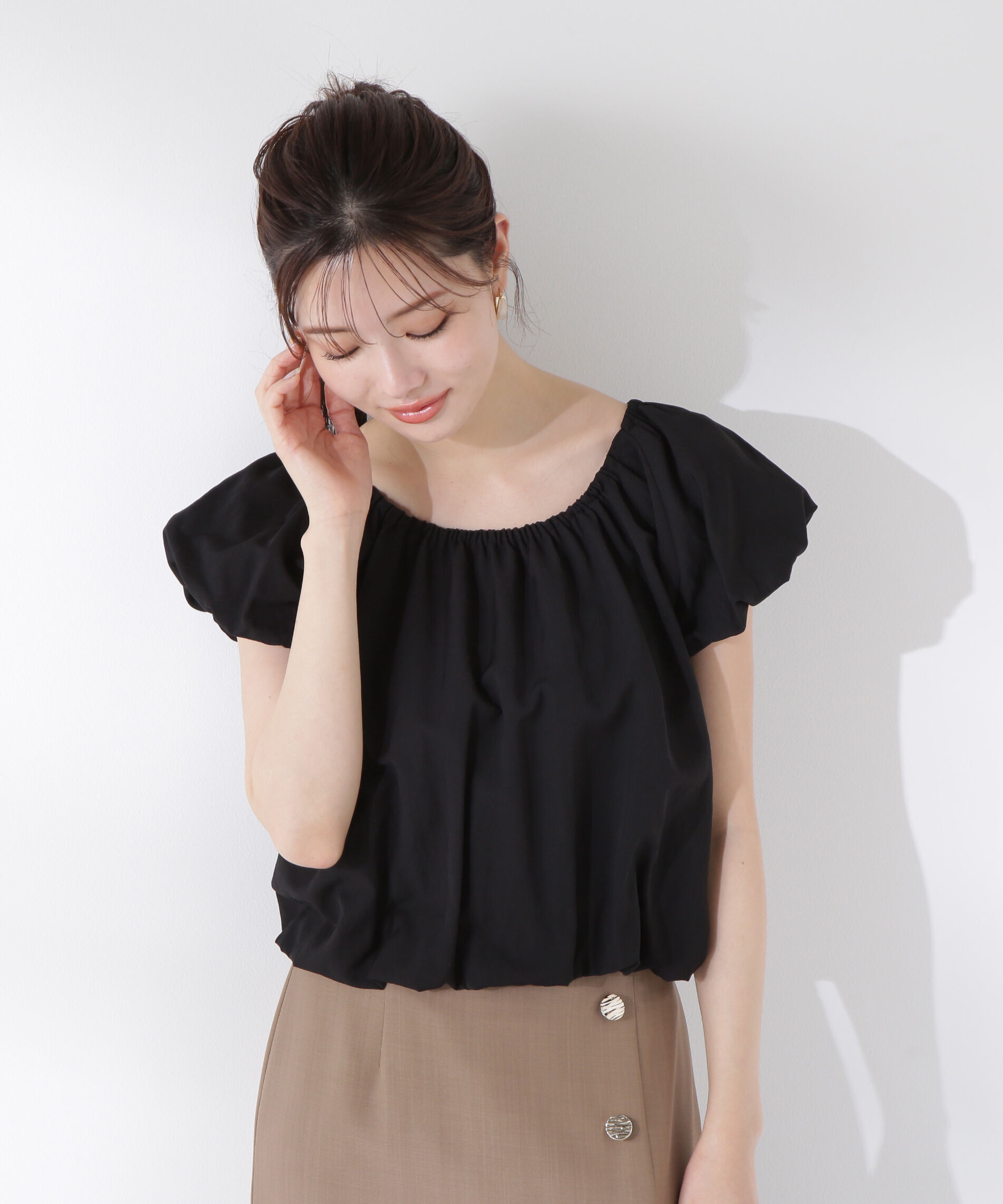 PROPORTION BODY DRESSING「バルーンブラウス」|シャツ・ブラウス|