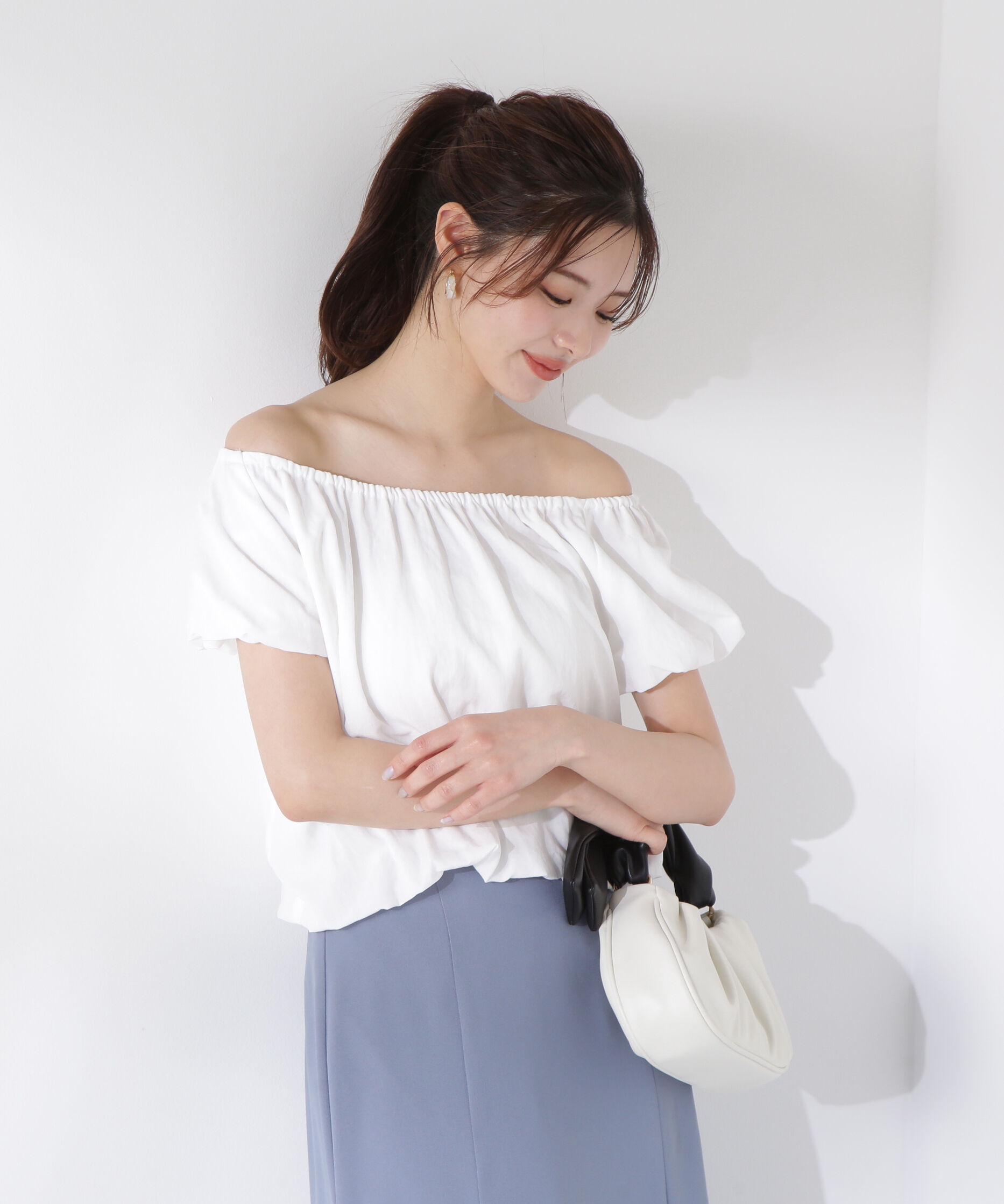 PROPORTION BODY DRESSING「バルーンブラウス」|シャツ・ブラウス|