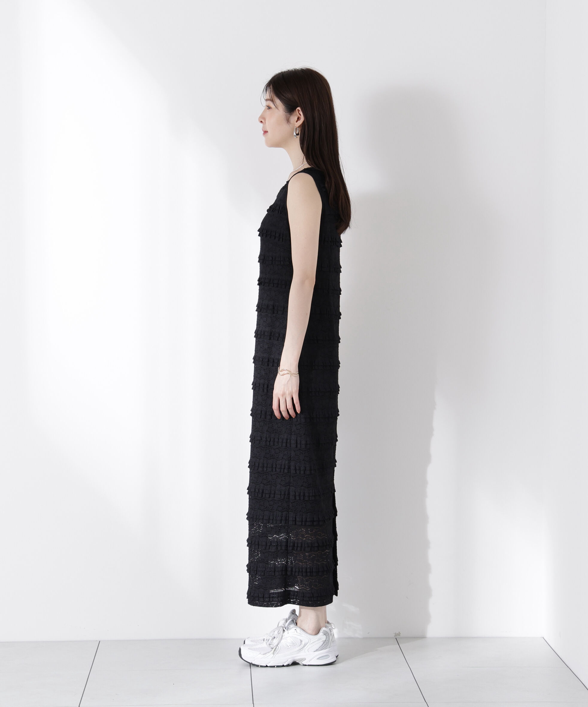 PROPORTION BODY DRESSING「カットレースノースリーブワンピース」|ワンピース|