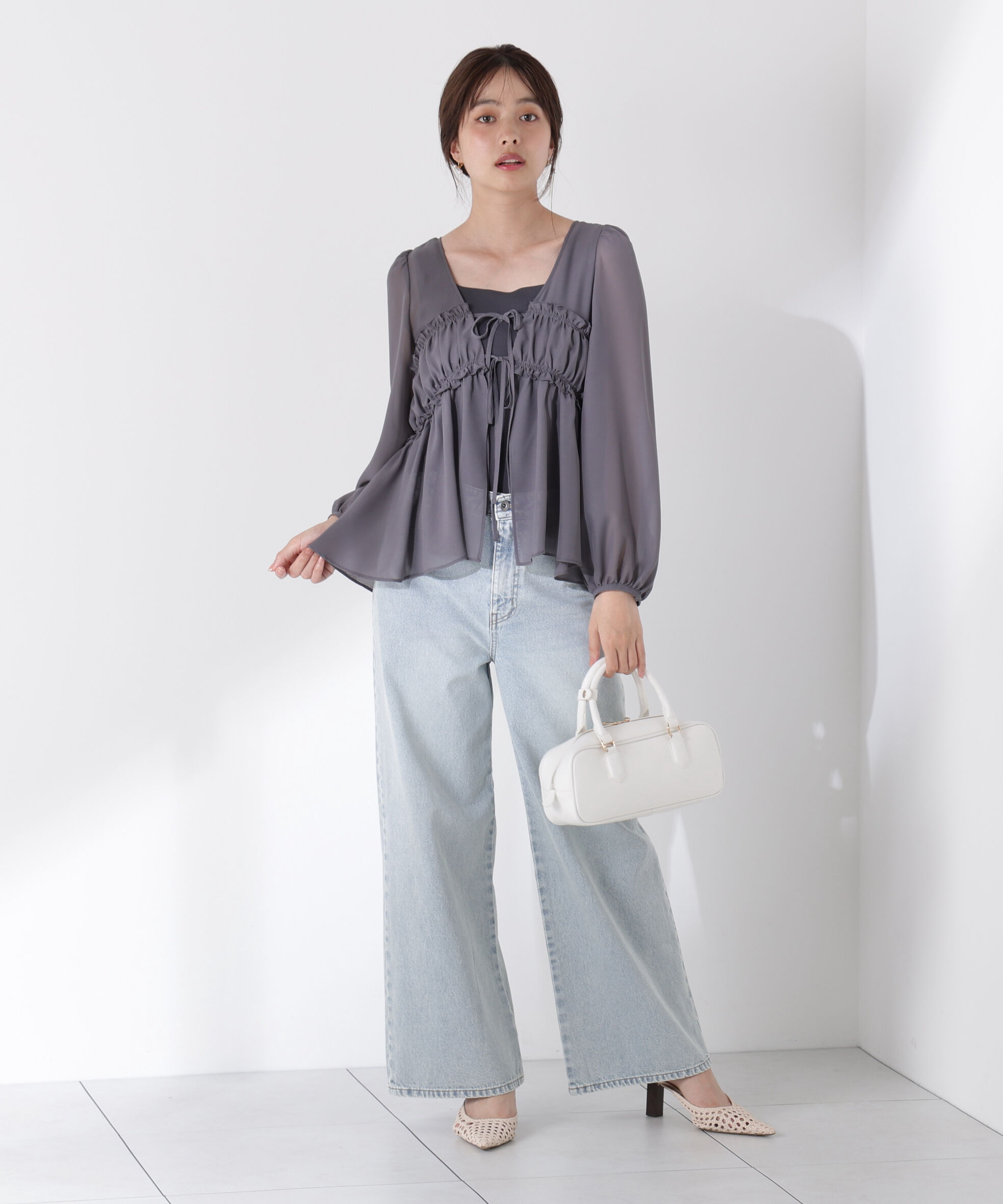 PROPORTION BODY DRESSING「シフォンブラウス」|シャツ・ブラウス|