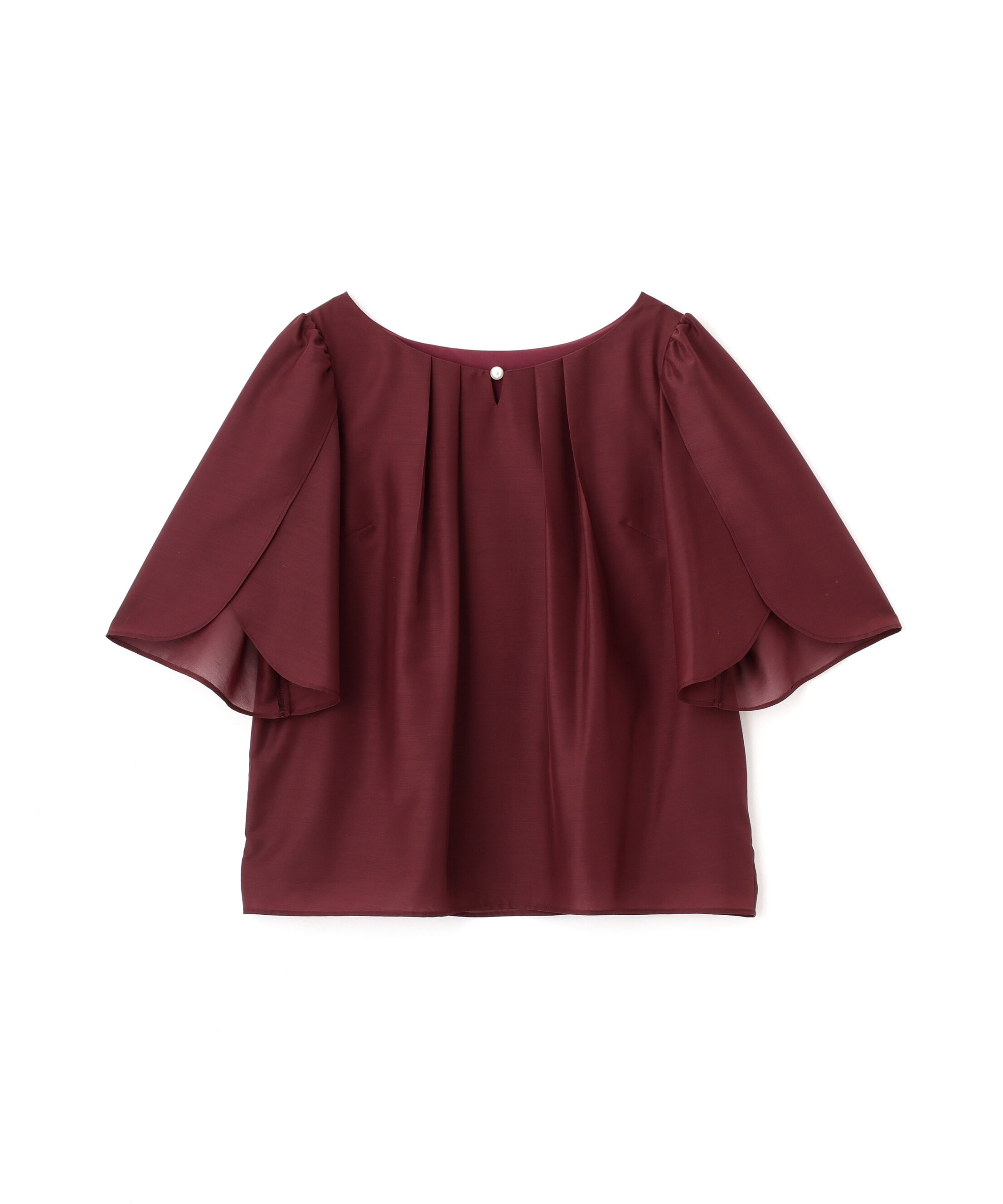 PROPORTION BODY DRESSING「パールポイントフレアスリーブブラウス」|シャツ・ブラウス|