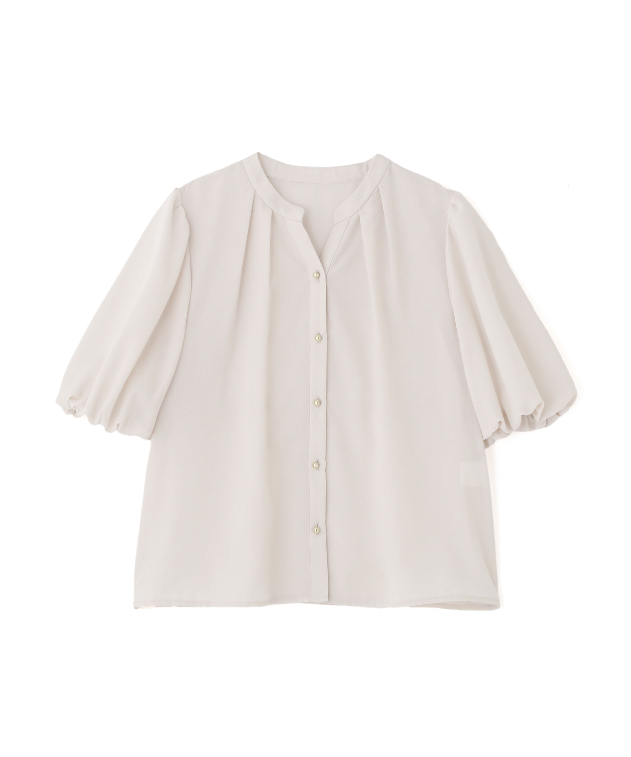 PROPORTION BODY DRESSING「＜ウォッシャブル＞バルーンタックブラウス」|シャツ・ブラウス|