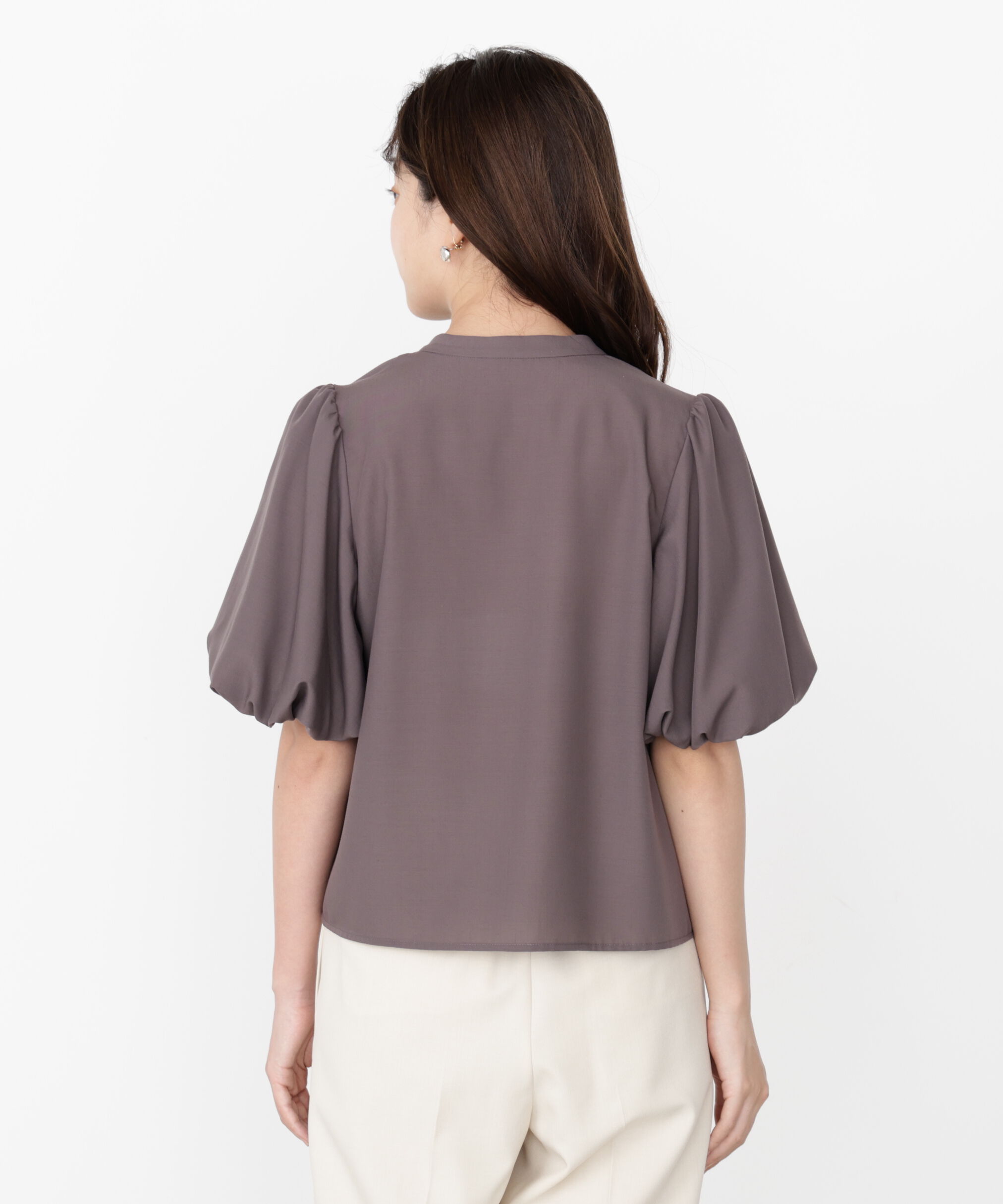 PROPORTION BODY DRESSING「＜ウォッシャブル＞バルーンタックブラウス」|シャツ・ブラウス|