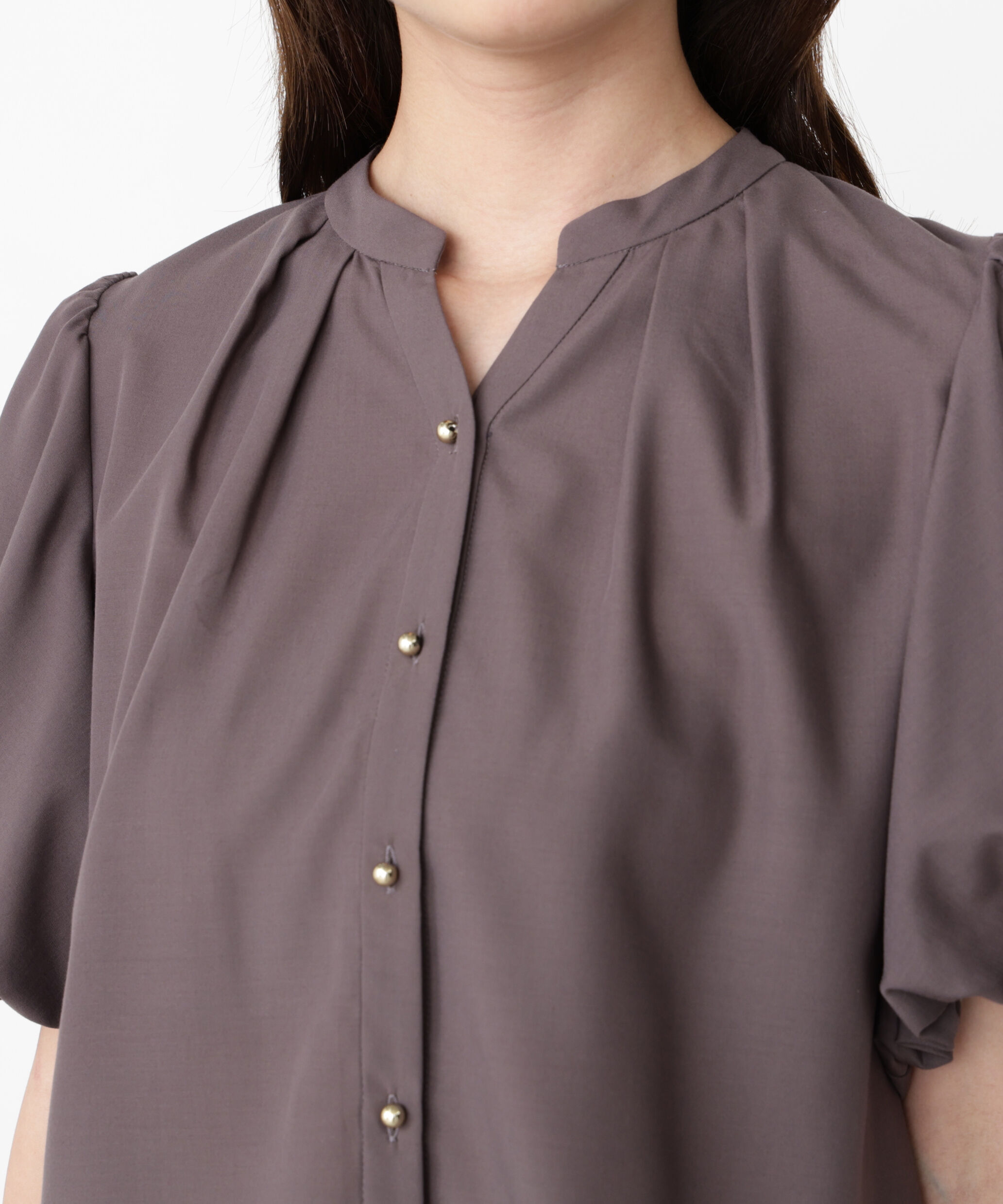 PROPORTION BODY DRESSING「＜ウォッシャブル＞バルーンタックブラウス」|シャツ・ブラウス|