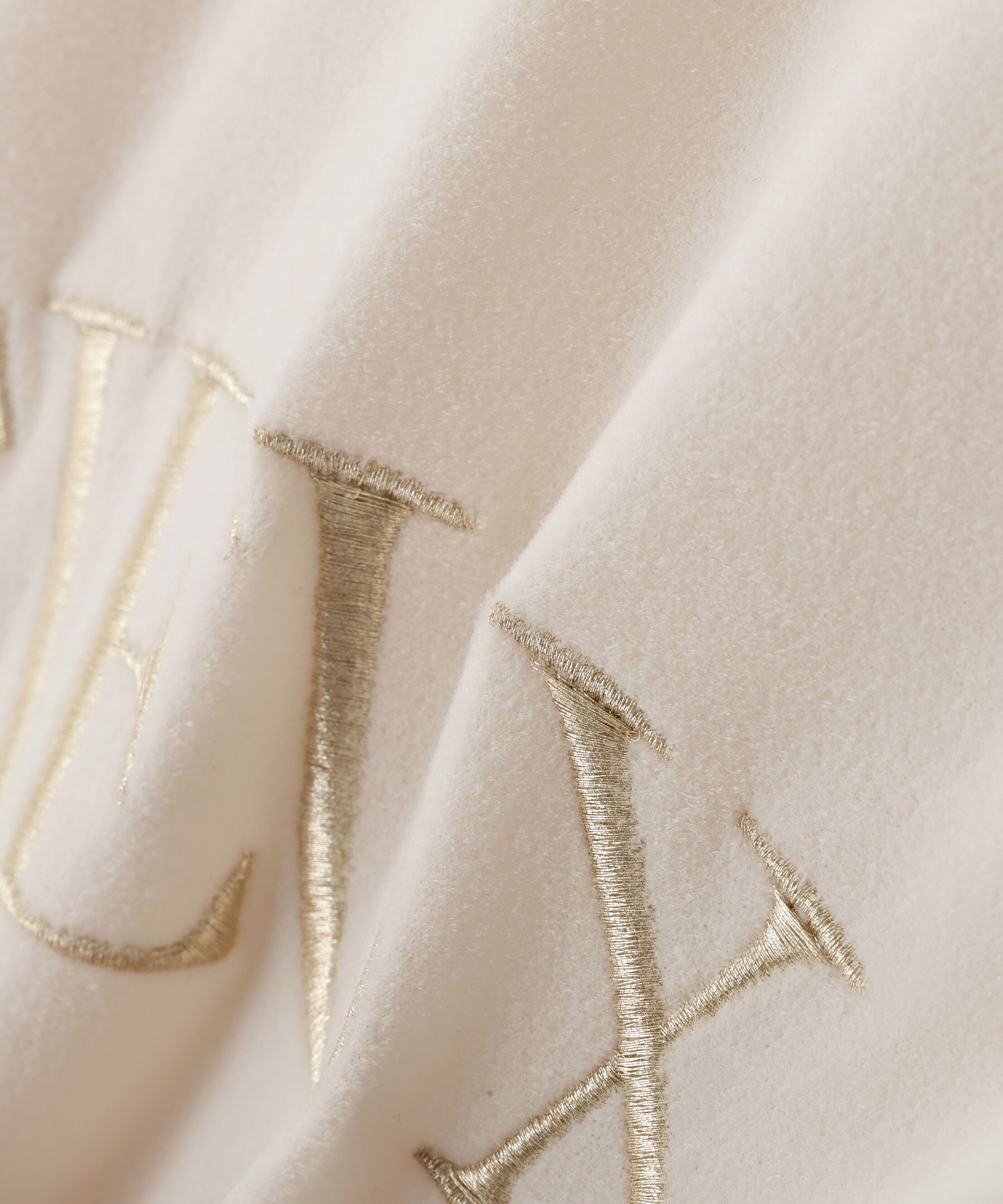 PROPORTION BODY DRESSING「＜ハンドウォッシャブル＞シアーベロア刺繍Tシャツ」|Tシャツ・カットソー|