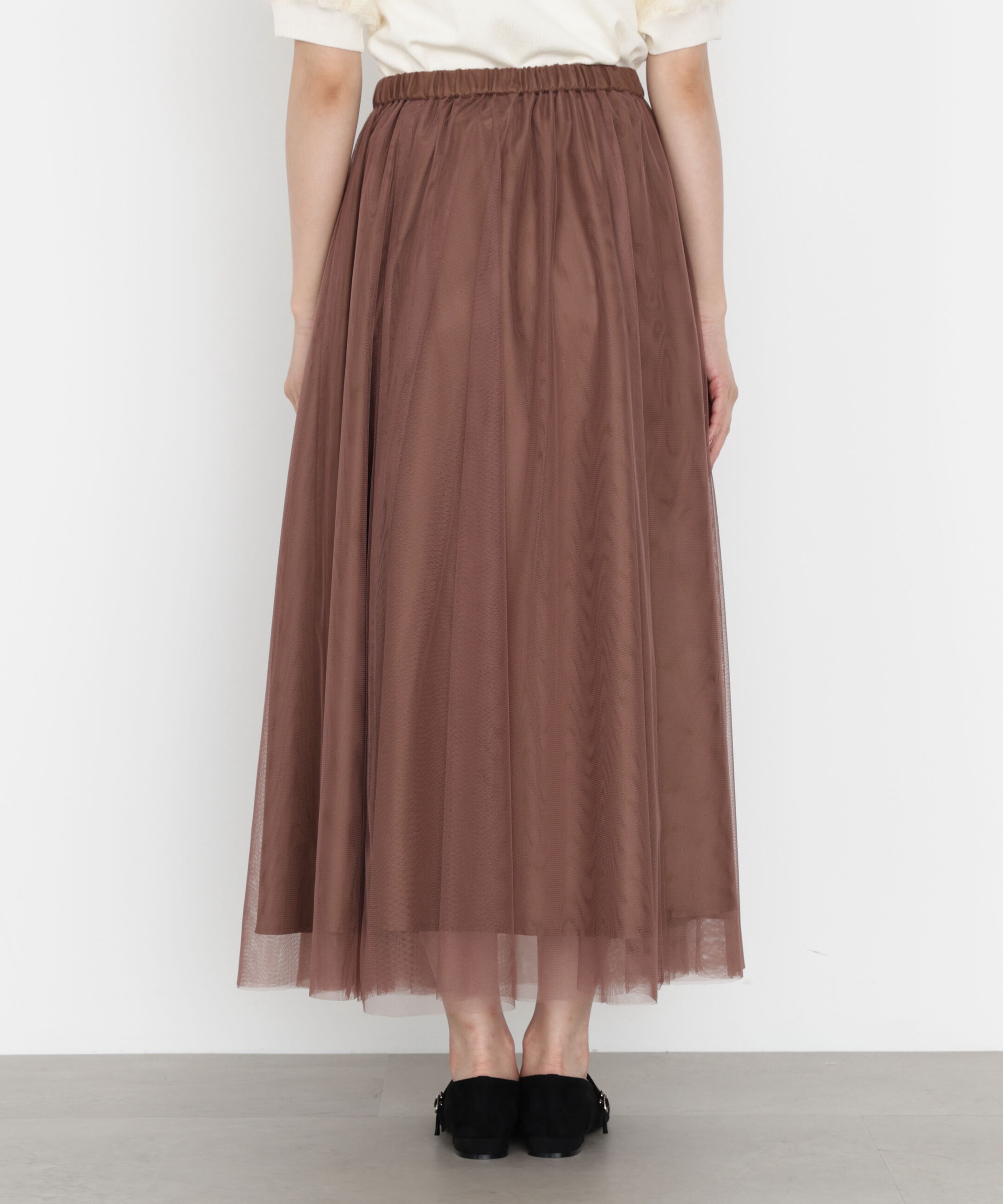 PROPORTION BODY DRESSING「チュールギャザースカート」|スカート|