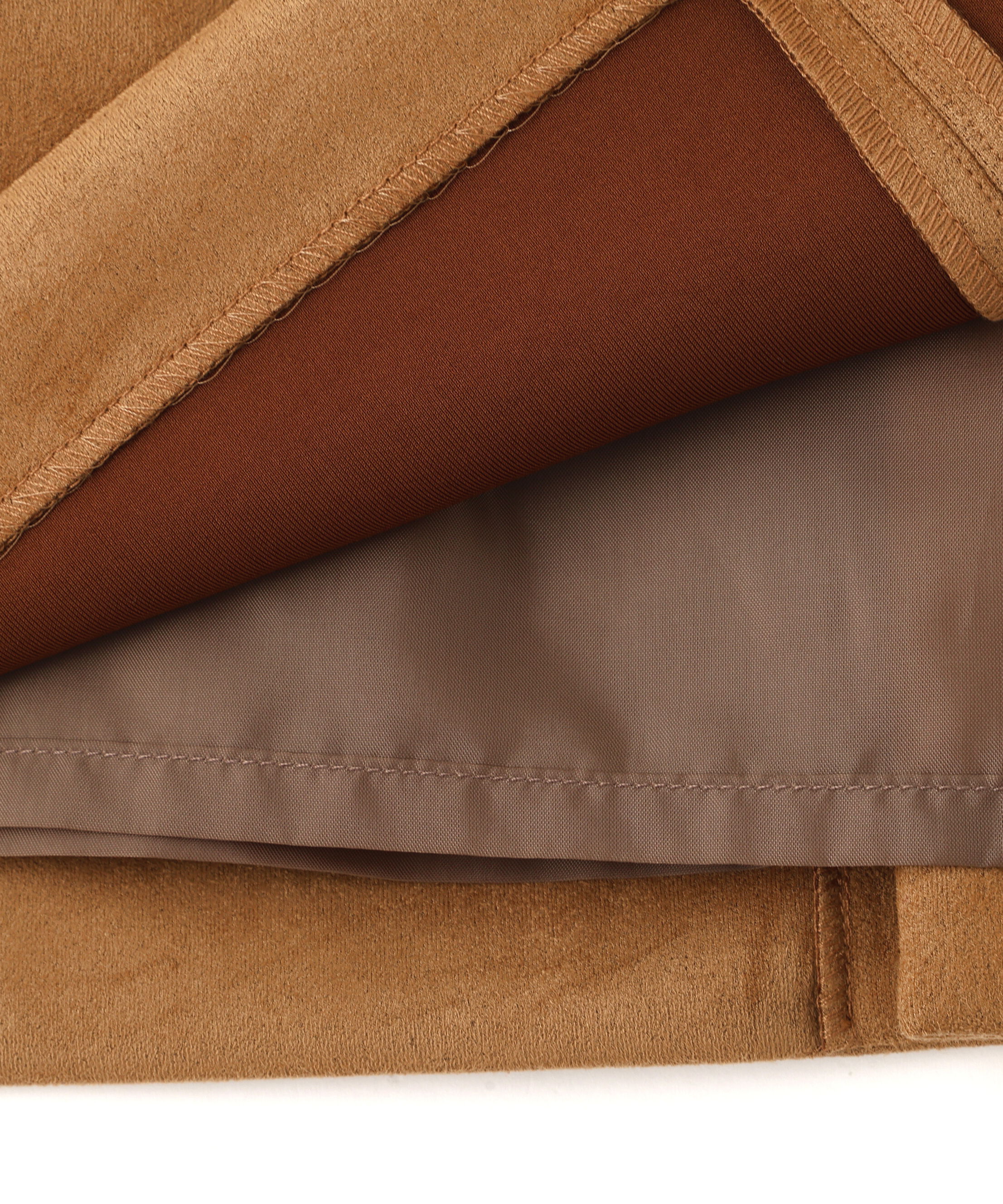 PROPORTION BODY DRESSING「ダンボールフェイクスエードミディスカート」|スカート|