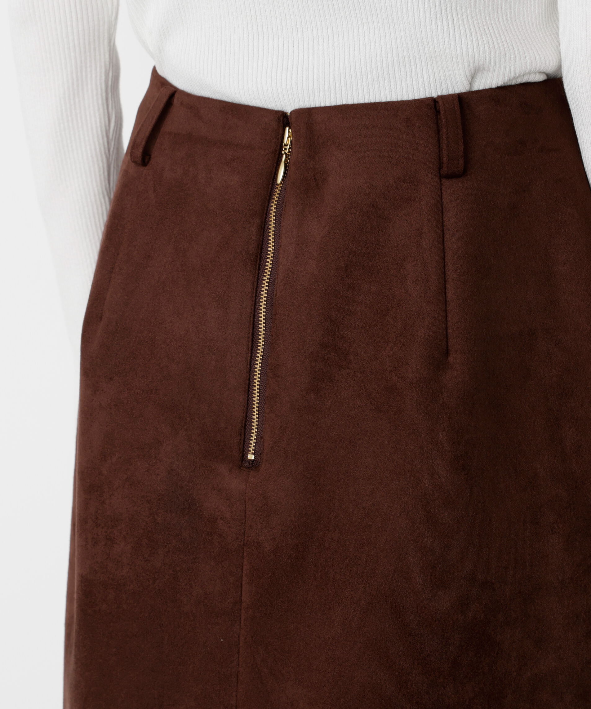 PROPORTION BODY DRESSING「ダンボールフェイクスエードミディスカート」|スカート|