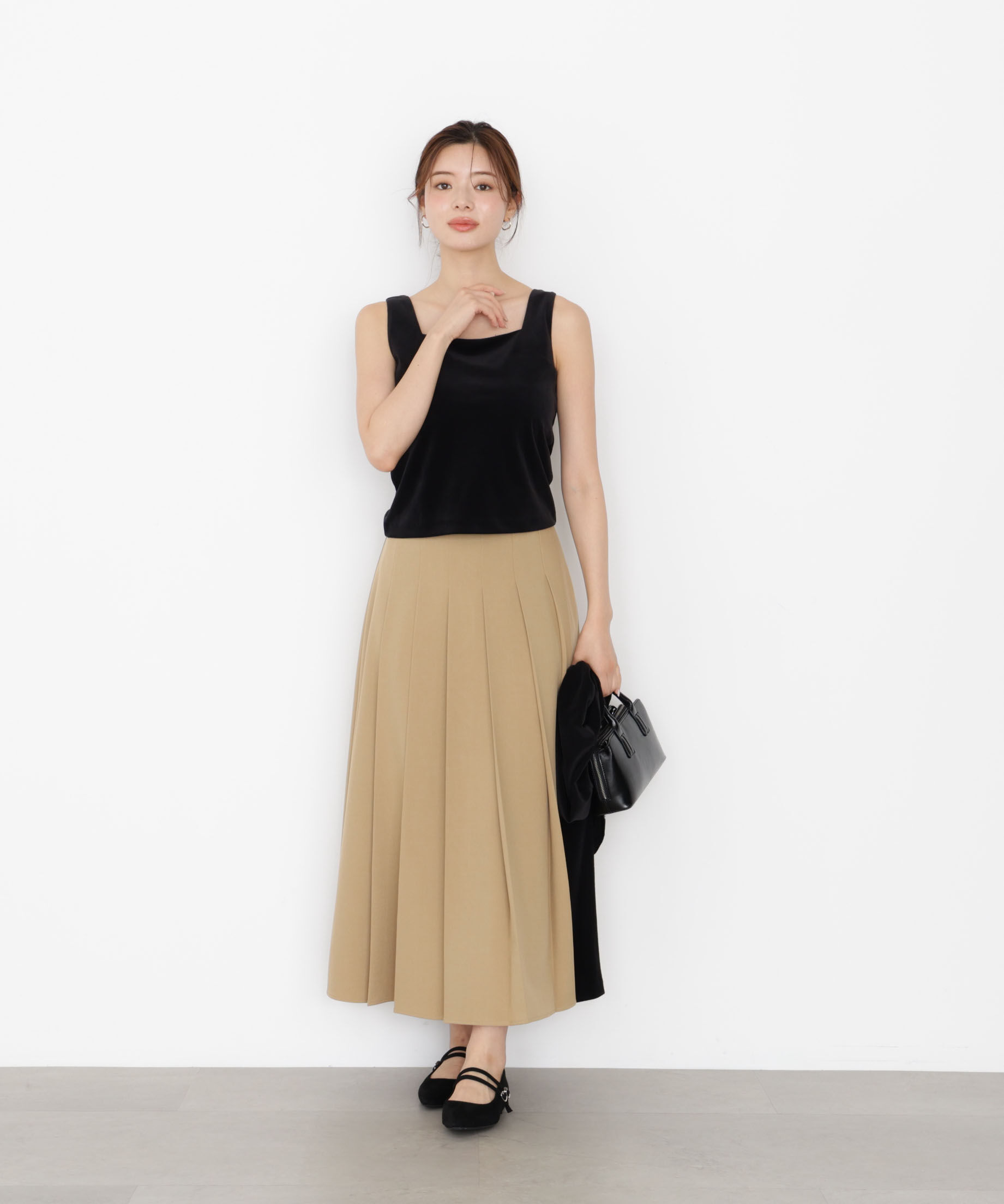 PROPORTION BODY DRESSING「オータムプリーツスカート」|スカート|